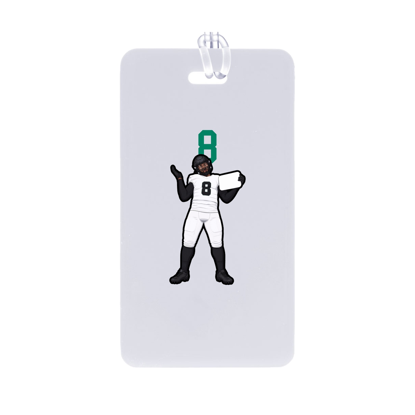 Bag Tag — Number Top in Classic