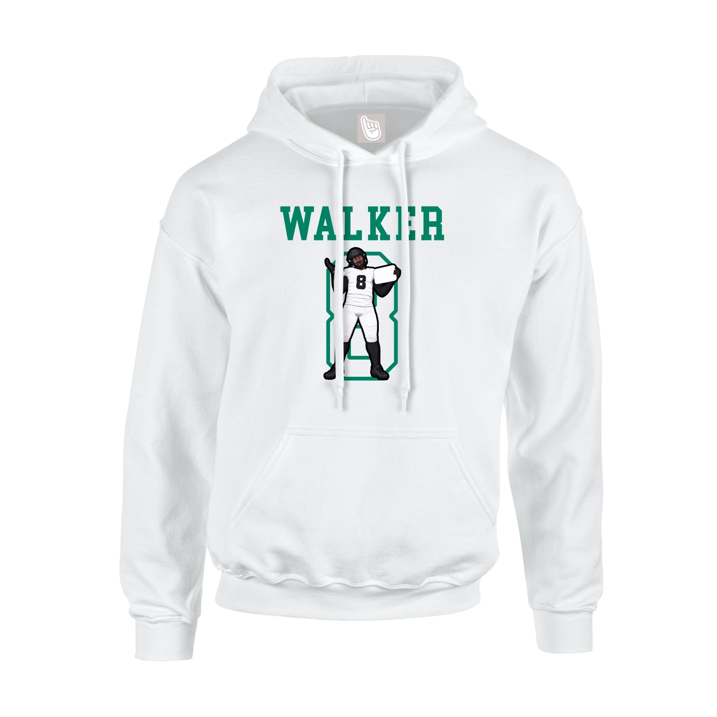 Youth Hoodie — Shirsey in White