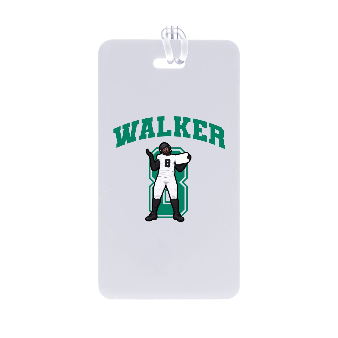 Bag Tag — Number in Classic