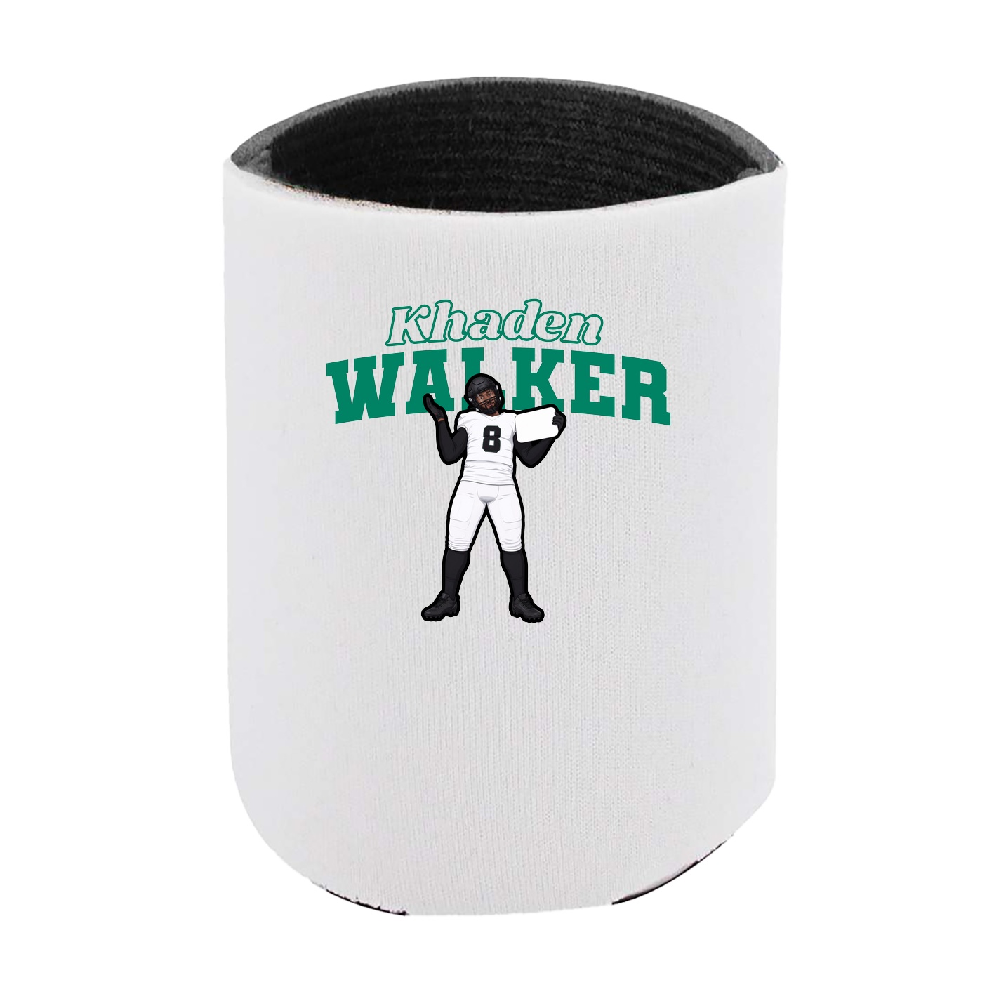 Can Holder — Name Arch in White
