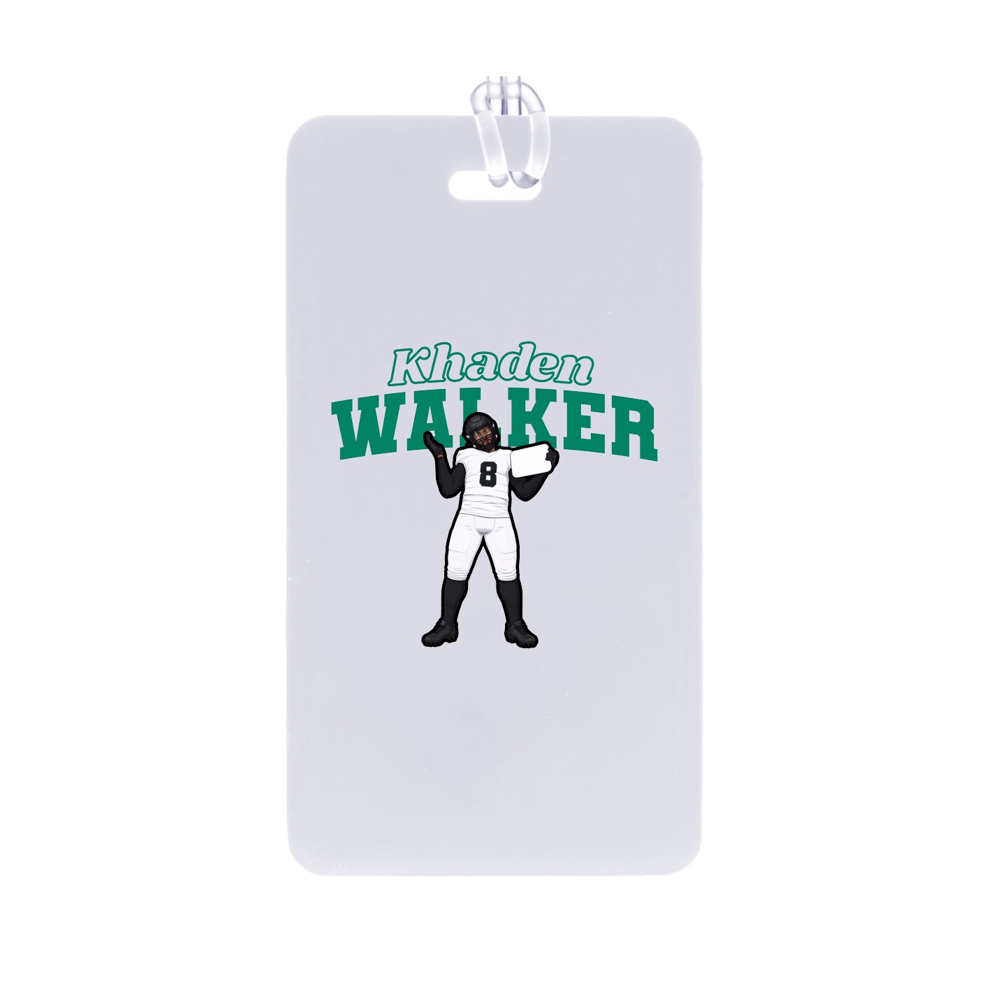 Bag Tag — Name Arch in Classic