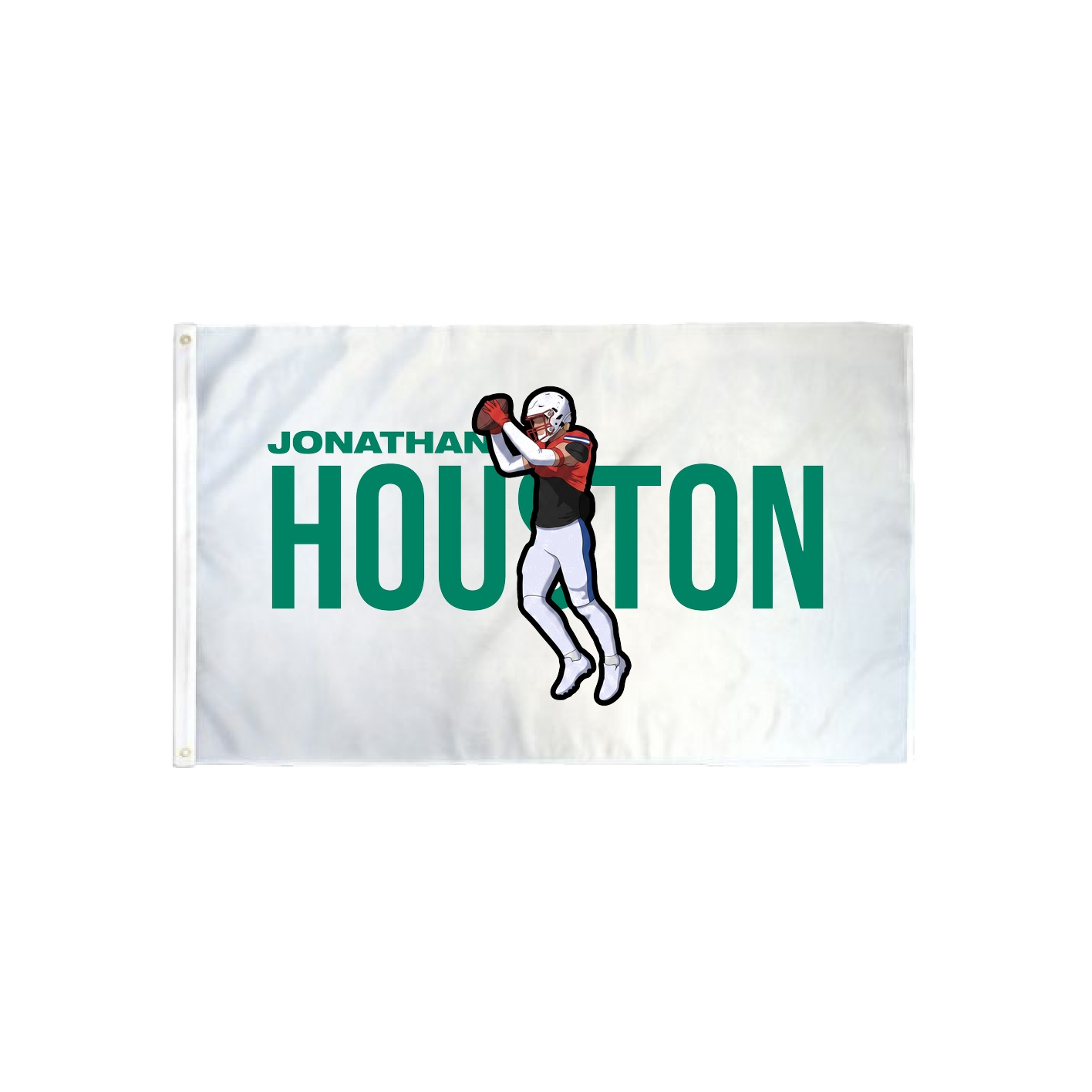 3x5 Flag — Player Name in Classic
