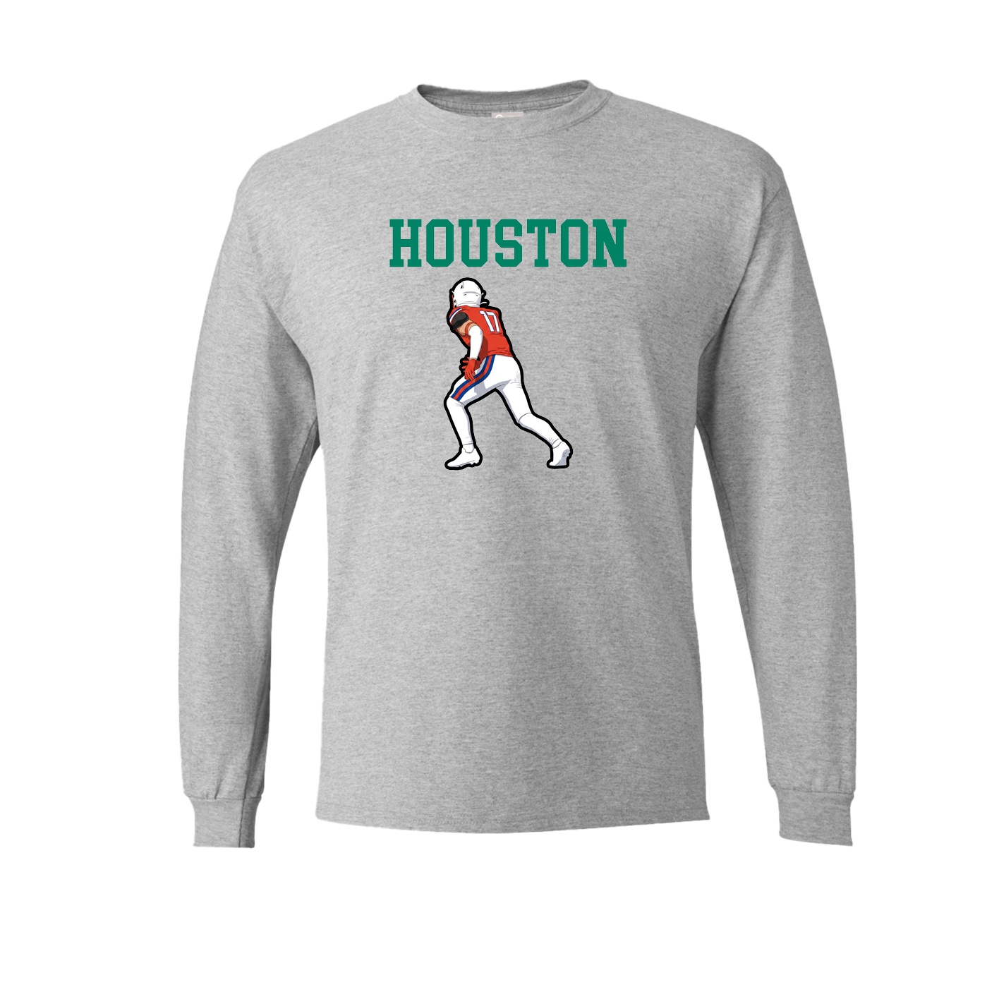Long Sleeve Tee — Shirsey in Grey