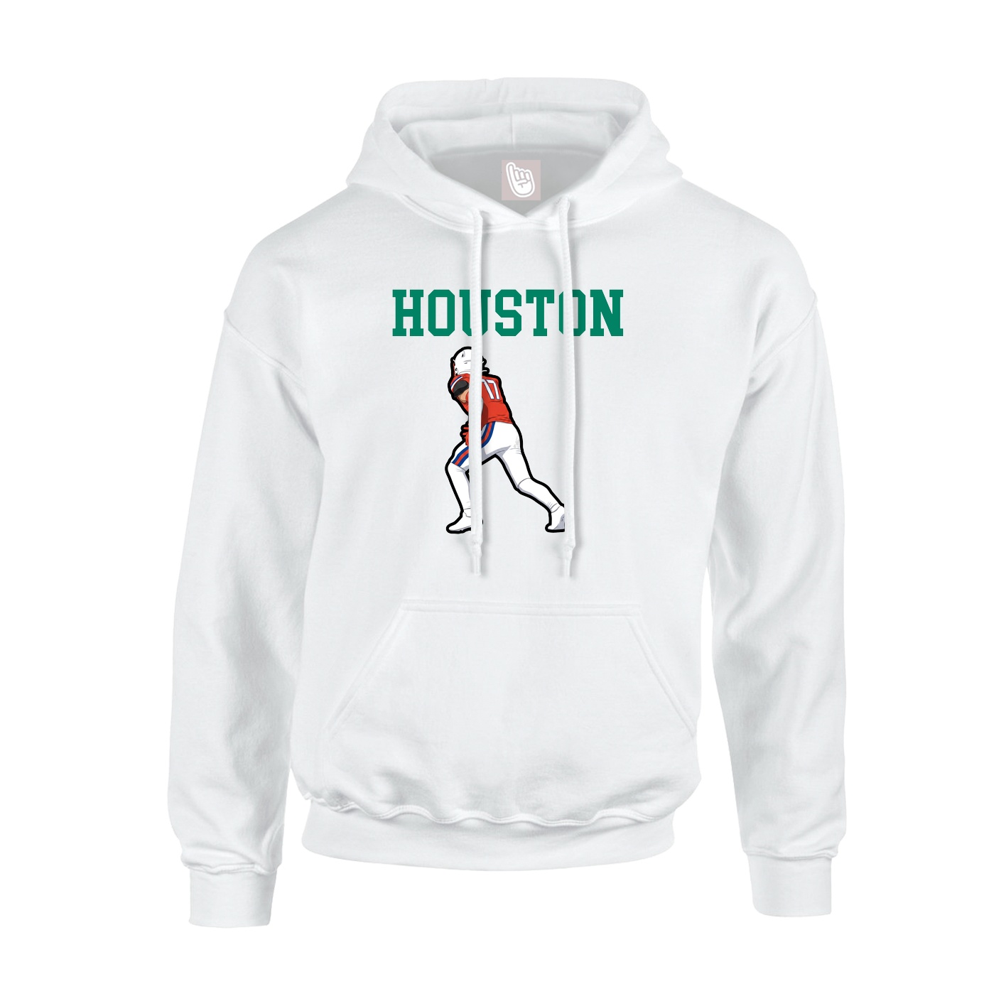 Hoodie — Shirsey in White