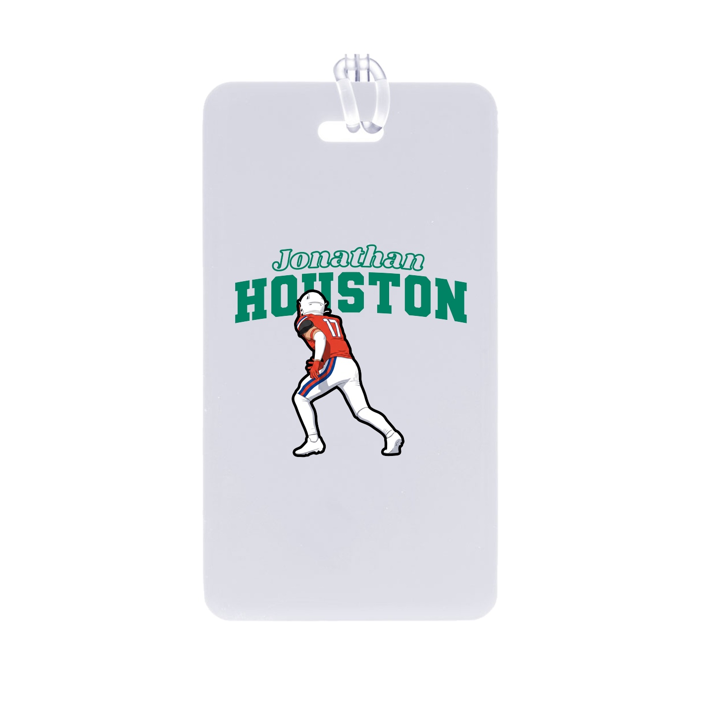 Bag Tag — Name Arch in Classic