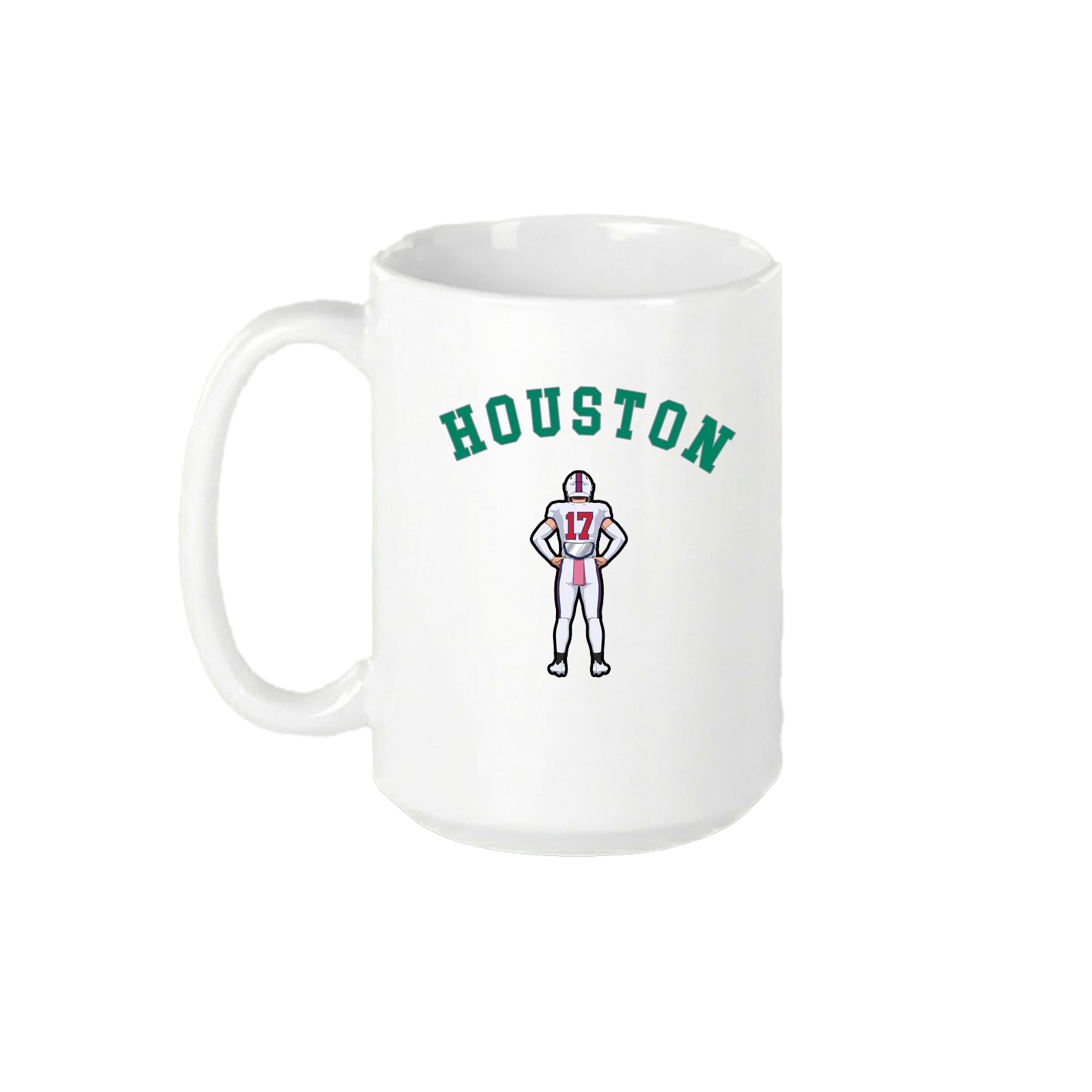 15oz Coffee Mug — Shirsey Arch in White