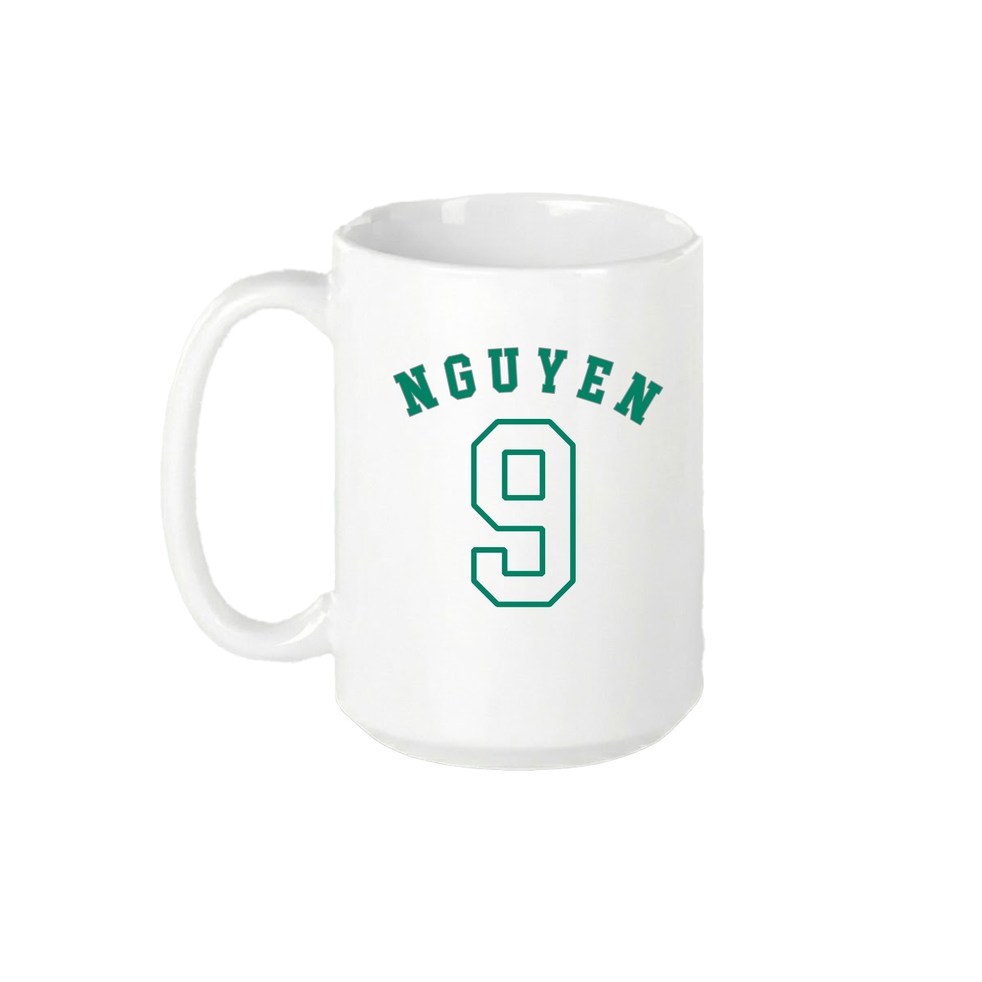 15oz Coffee Mug — Shirsey Arch in White