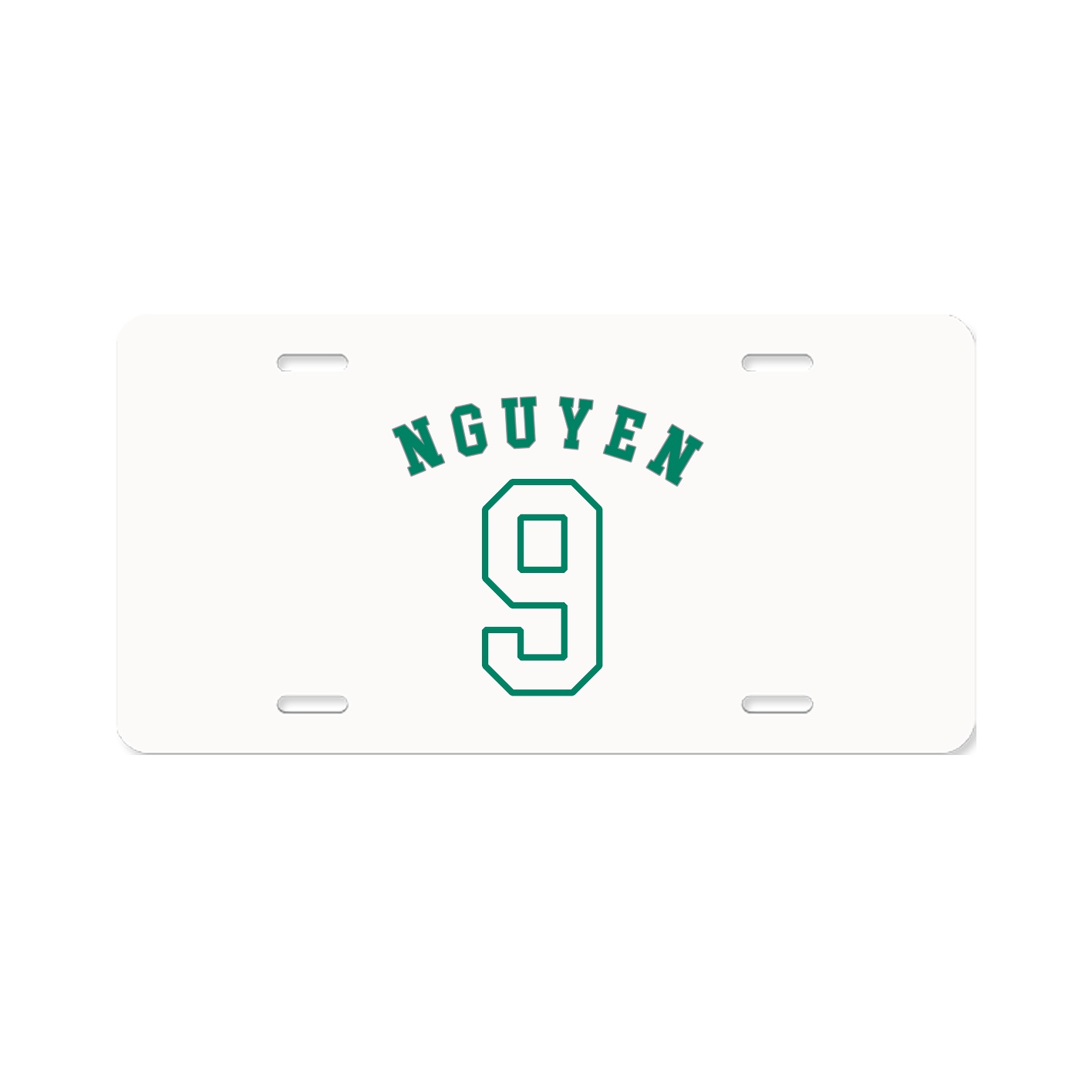 License Plate — Shirsey Arch in Classic