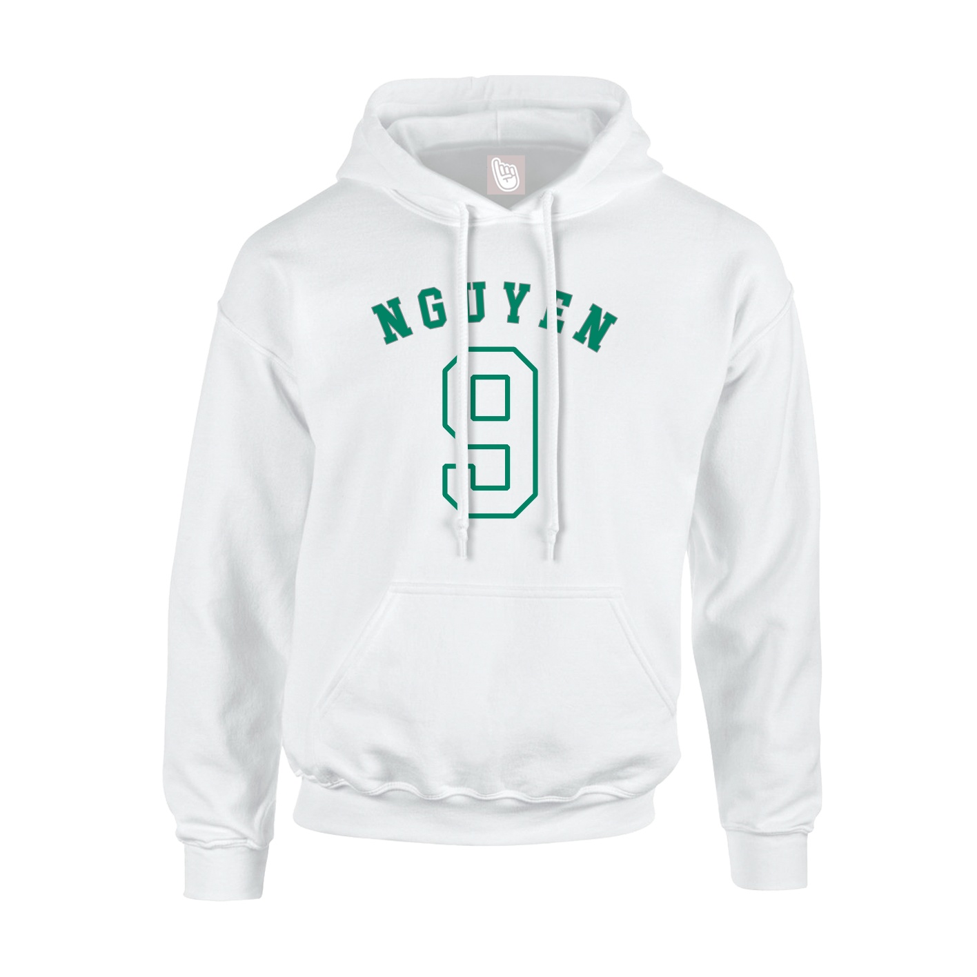 Hoodie — Shirsey Arch in White