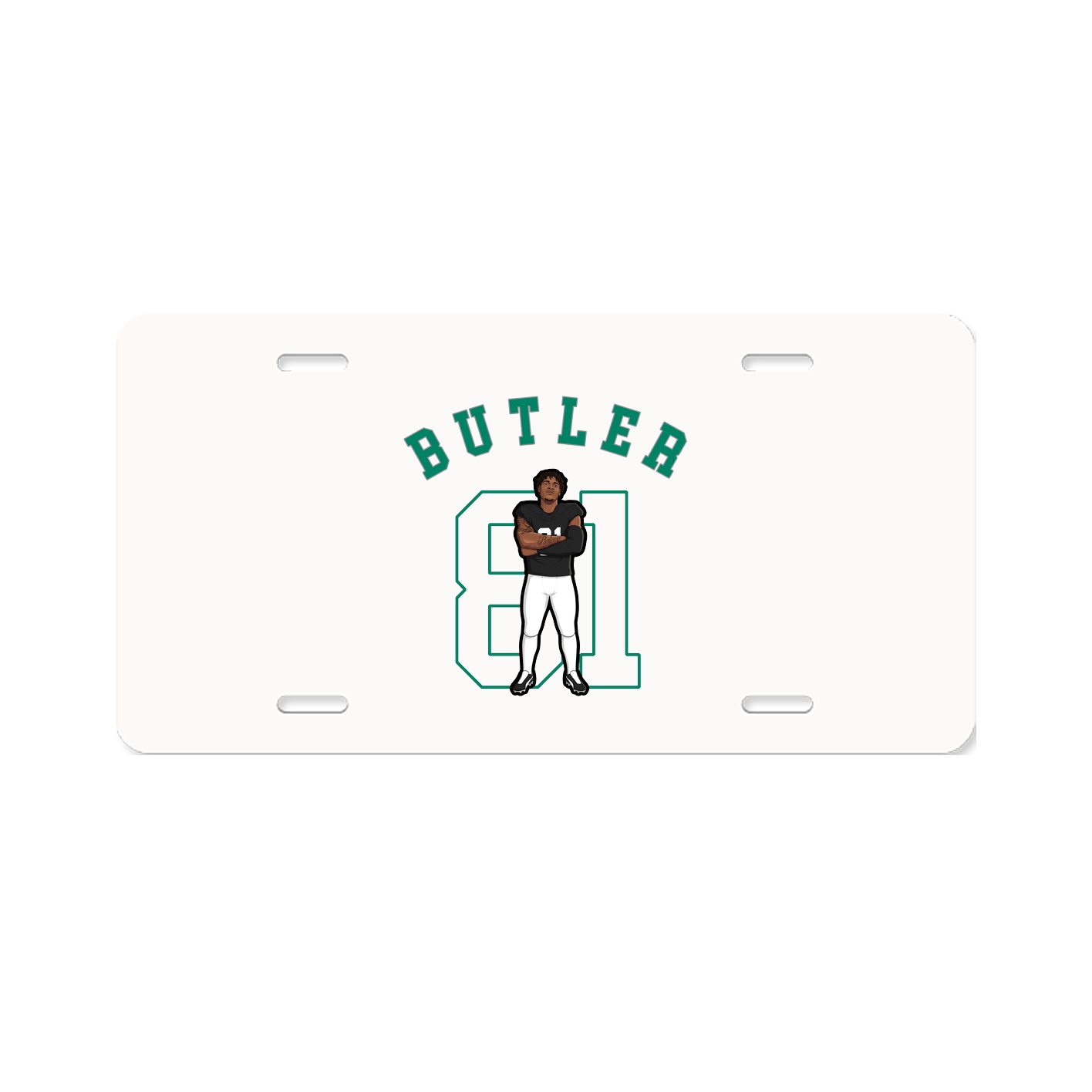 License Plate — Shirsey Arch in Classic