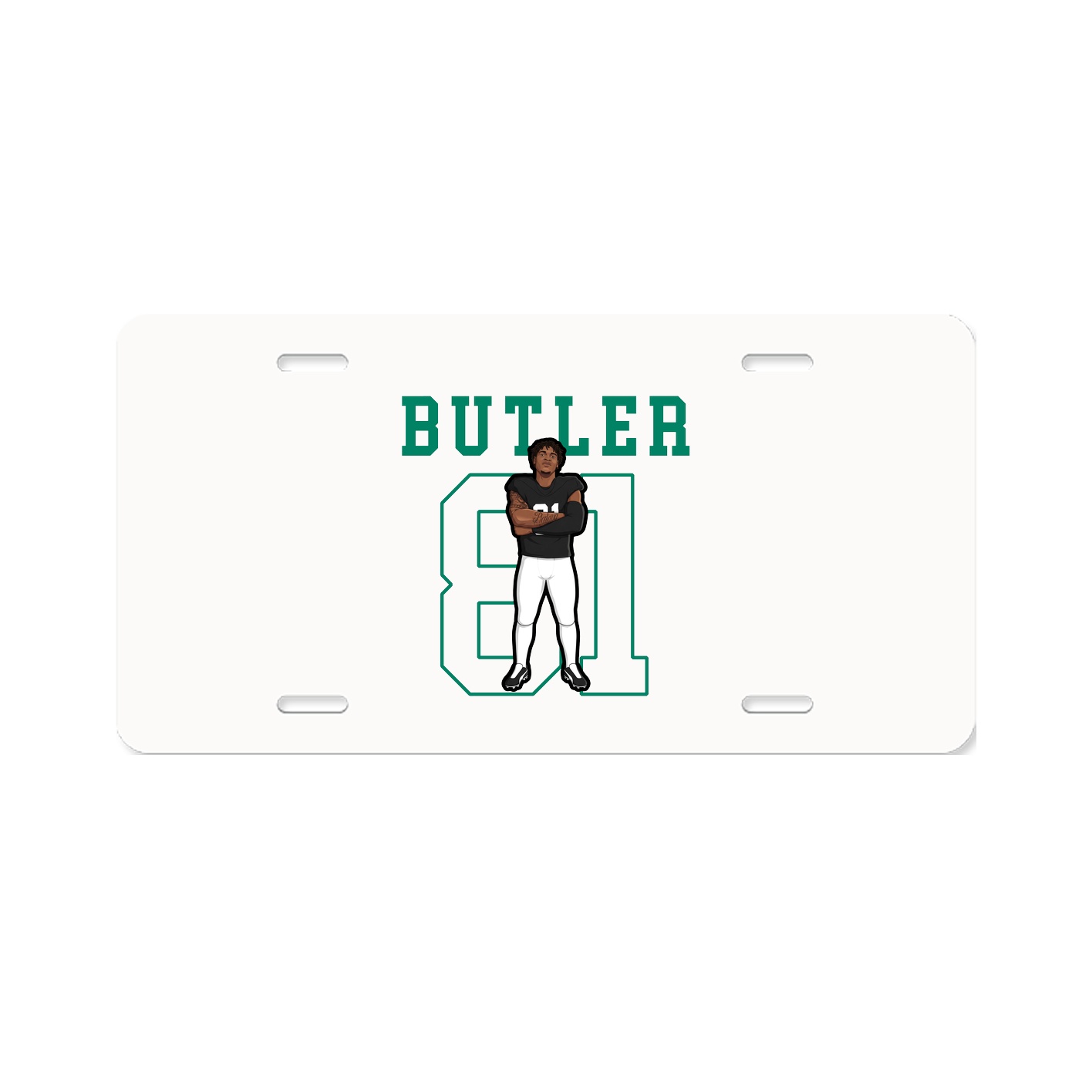 License Plate — Shirsey in Classic