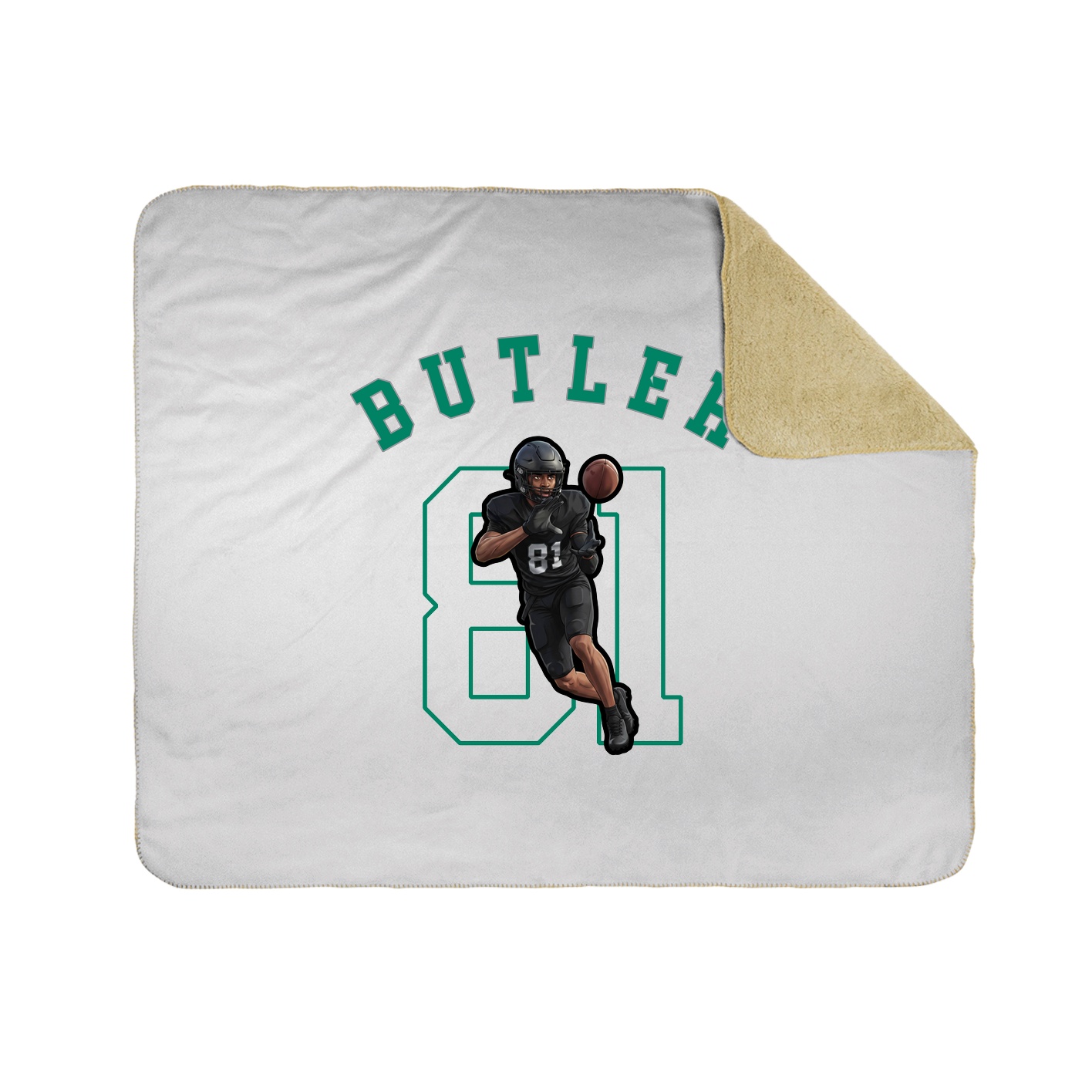 Throw Blanket — Shirsey Arch in White