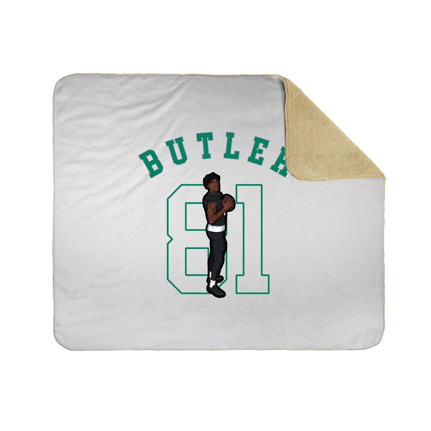 Throw Blanket — Shirsey Arch in White