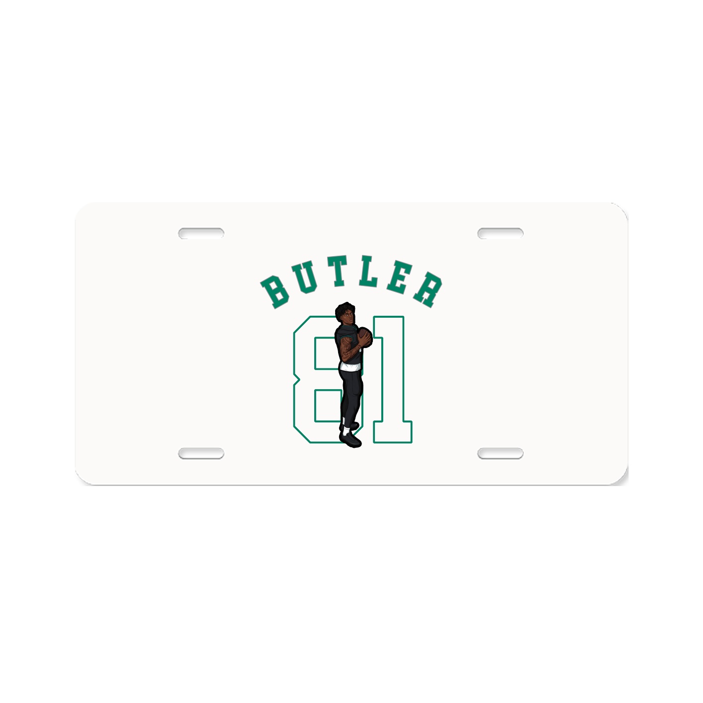 License Plate — Shirsey Arch in Classic