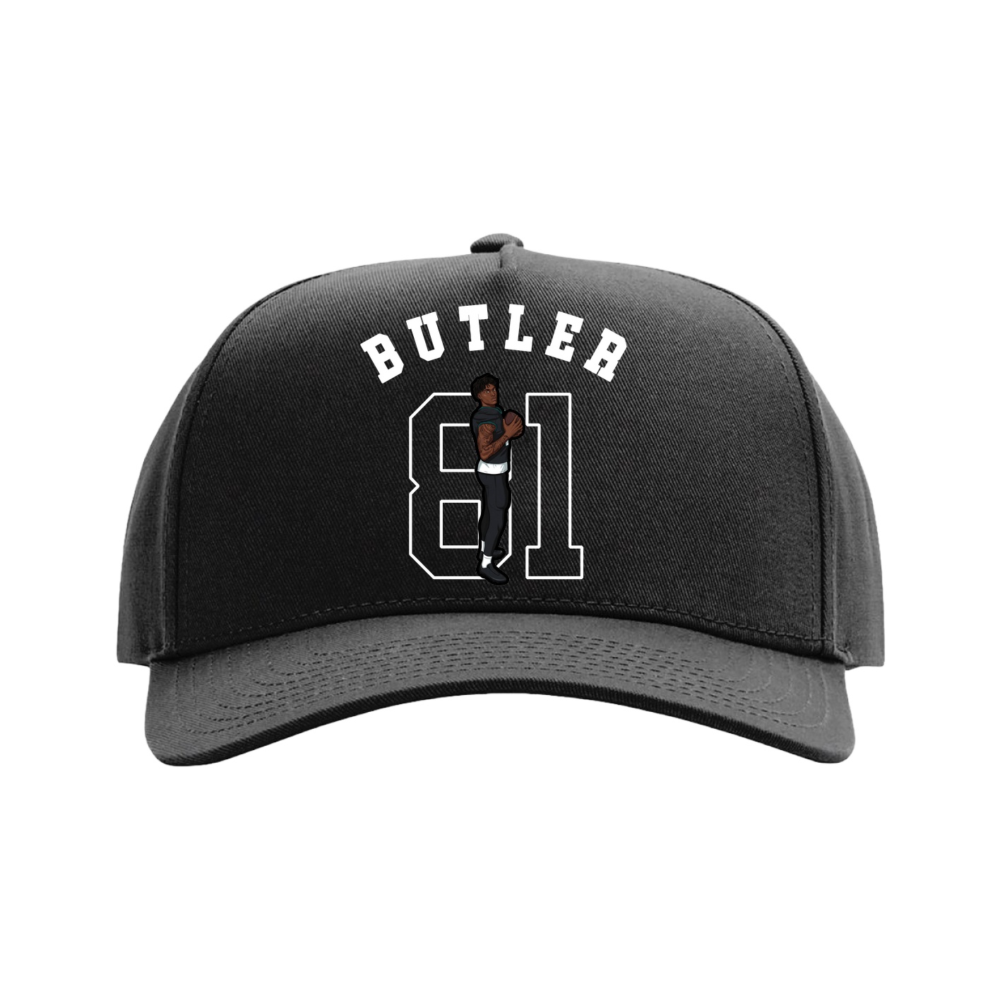 Full Fabric Five-Panel Champ Cap