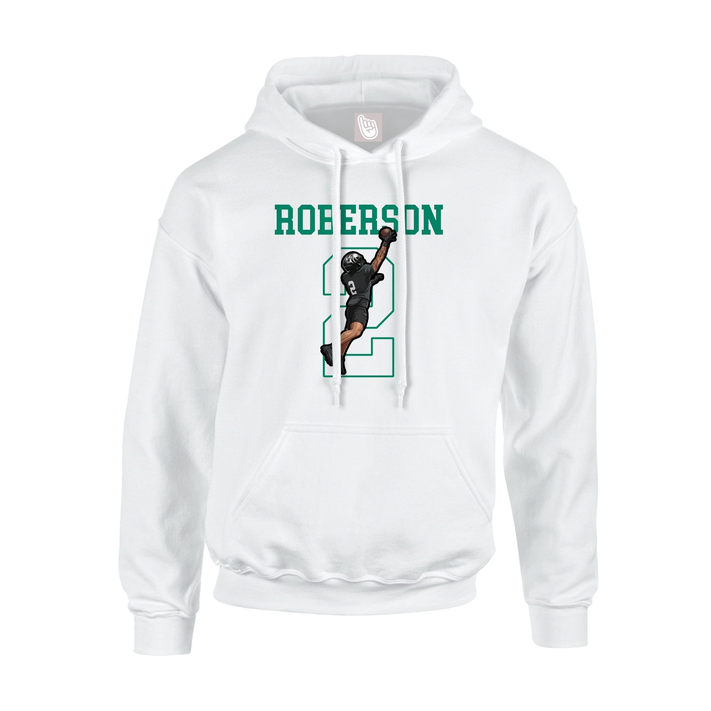 Hoodie — Shirsey in White