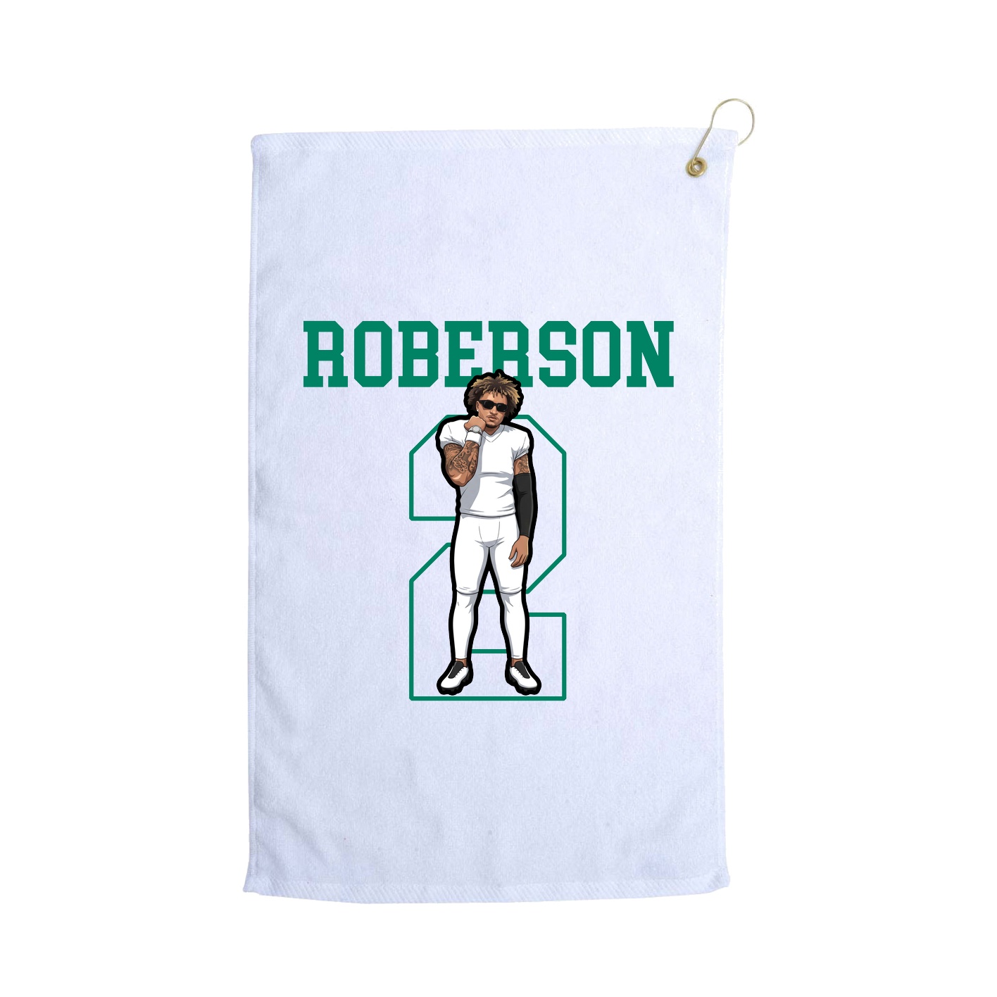 Terry Velour Golf Towel