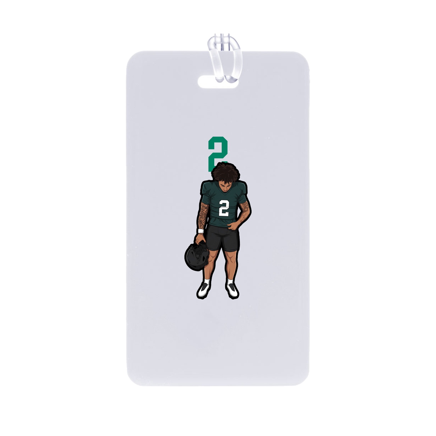 Bag Tag — Number Top in Classic