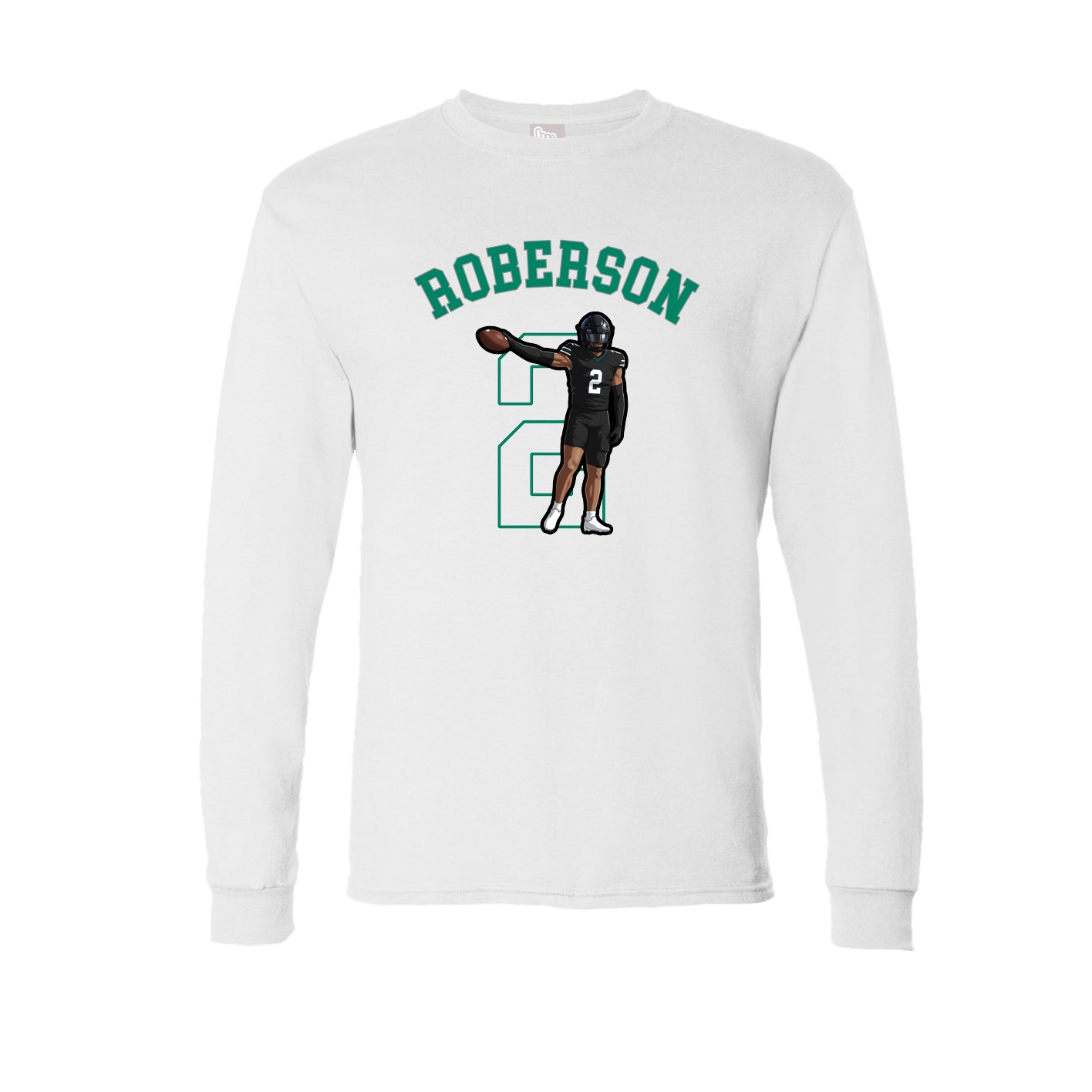 Long Sleeve Tee — Shirsey Arch in White
