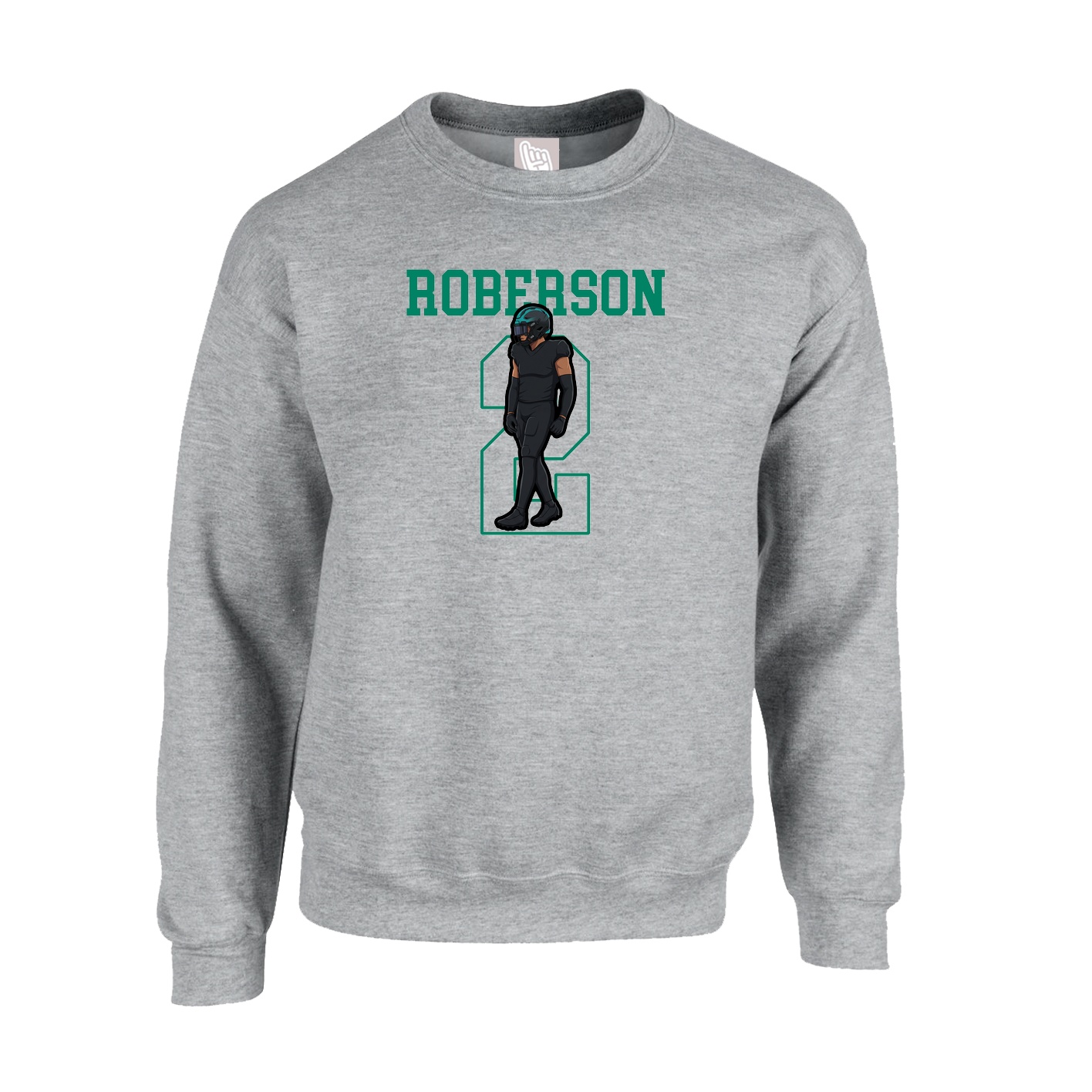 Fleece Crew — Shirsey in Grey
