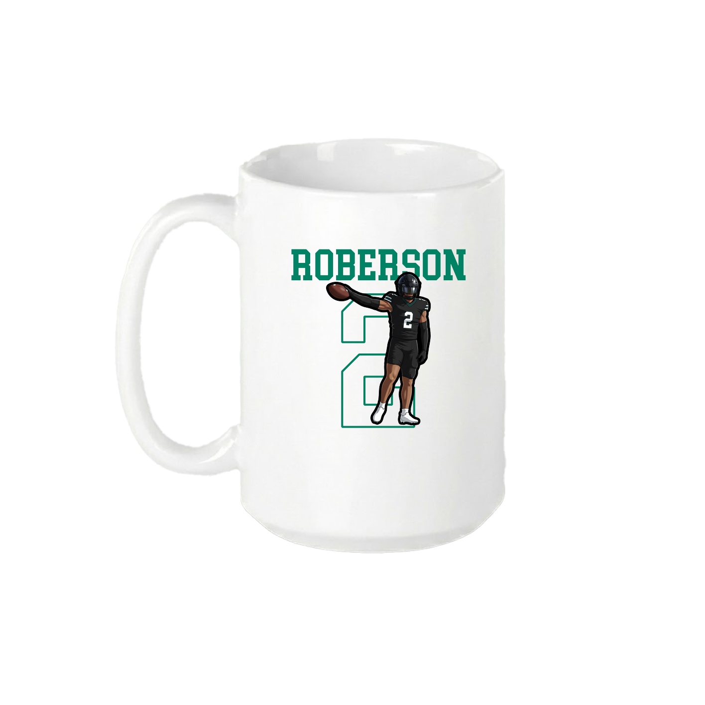 15oz Coffee Mug — Shirsey in White