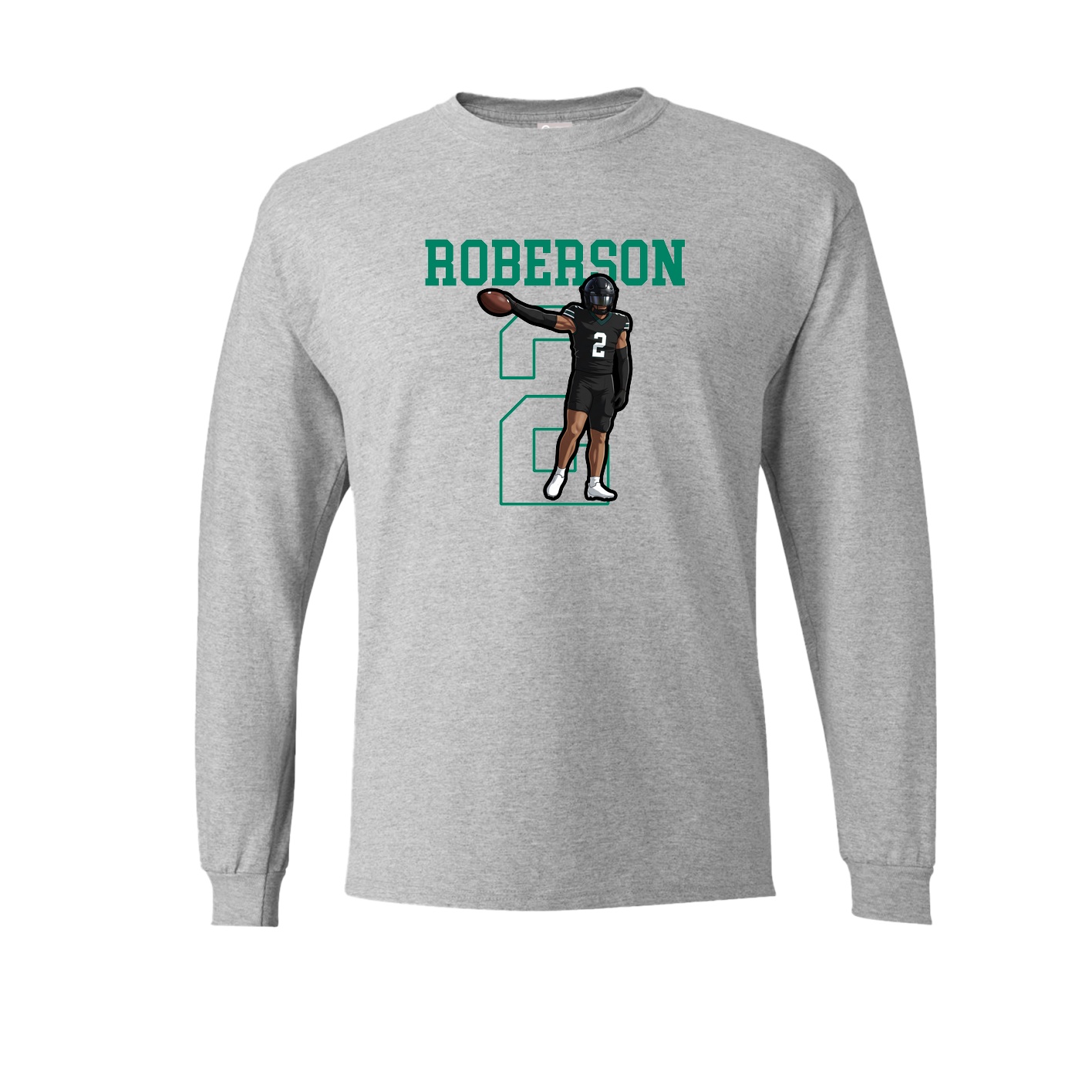 Long Sleeve Tee — Shirsey in Grey