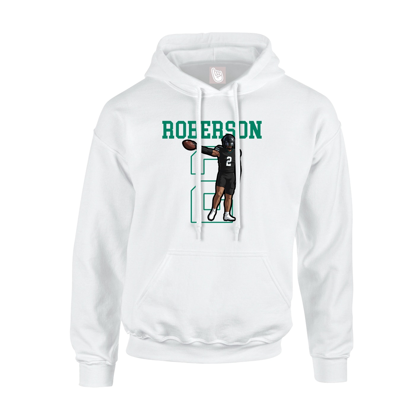 Youth Hoodie — Shirsey in White