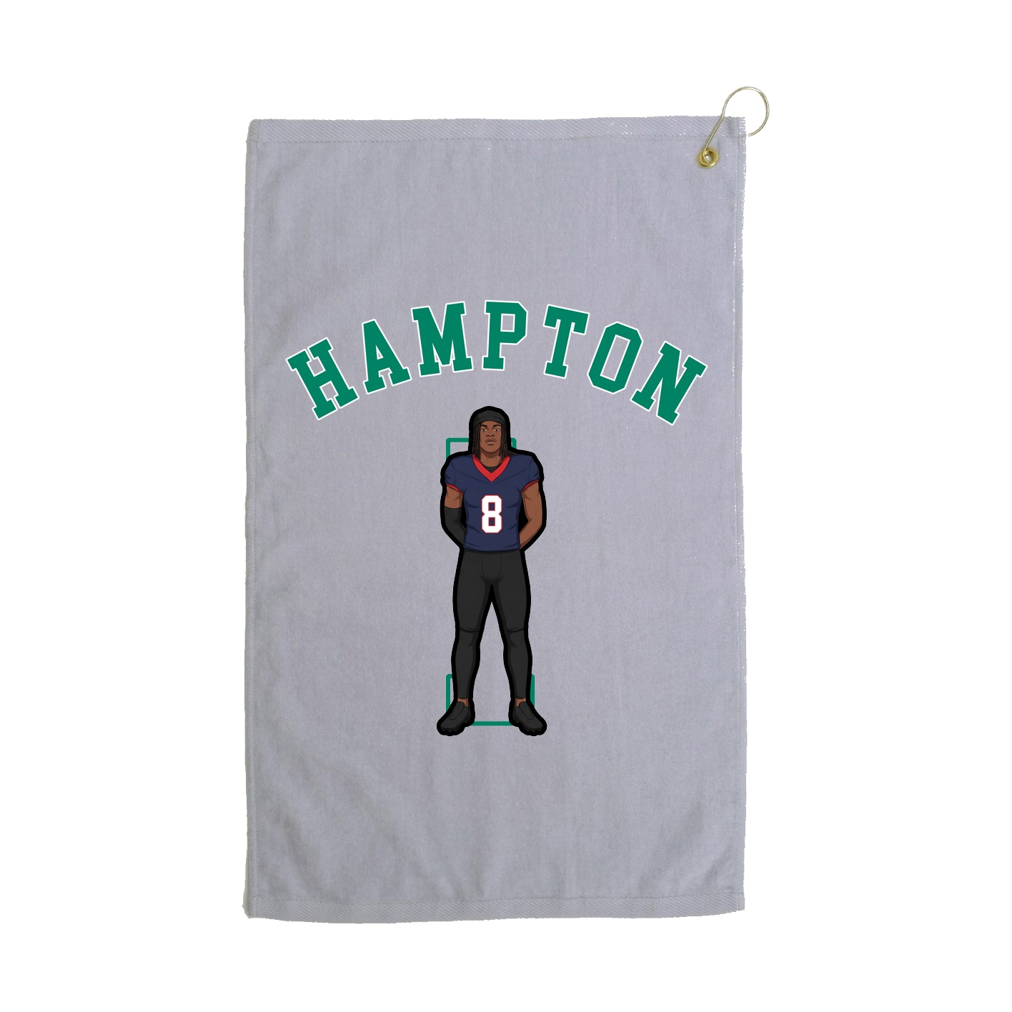 Golf Towel — Shirsey Arch in Grey