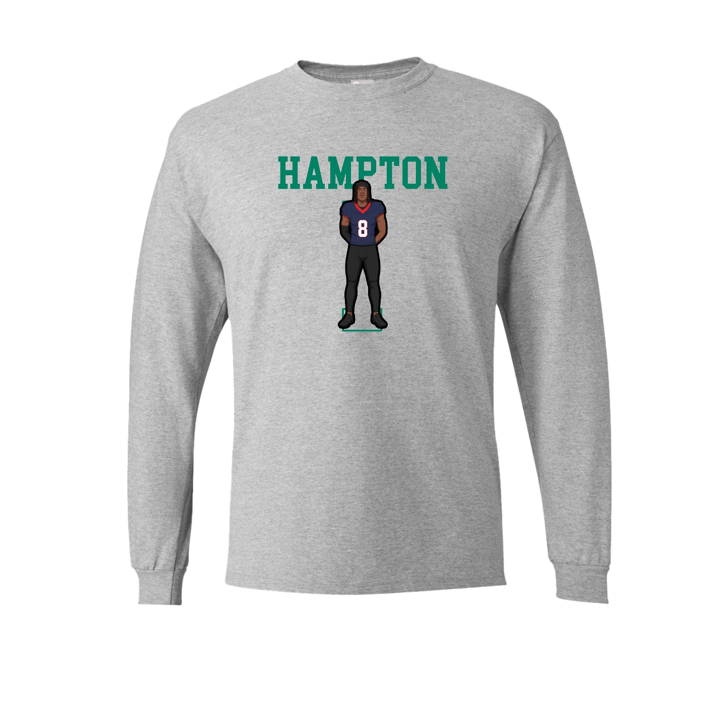 Long Sleeve Tee — Shirsey in Grey