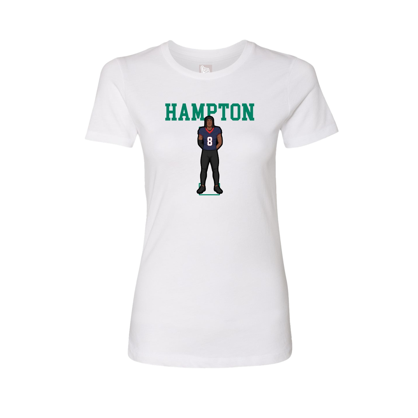 Fitted Women's Tee — Shirsey in White