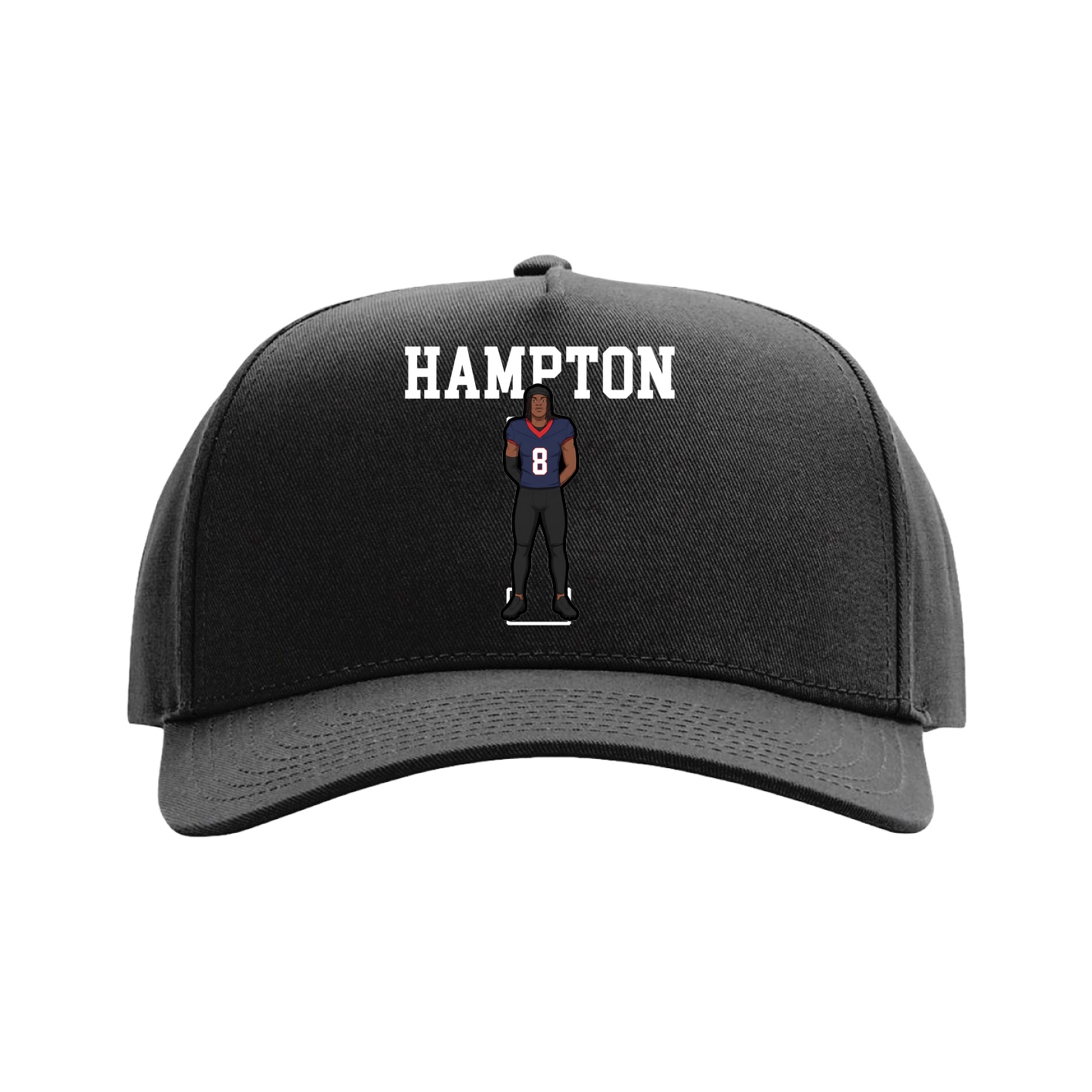 Full Fabric Five-Panel Champ Cap
