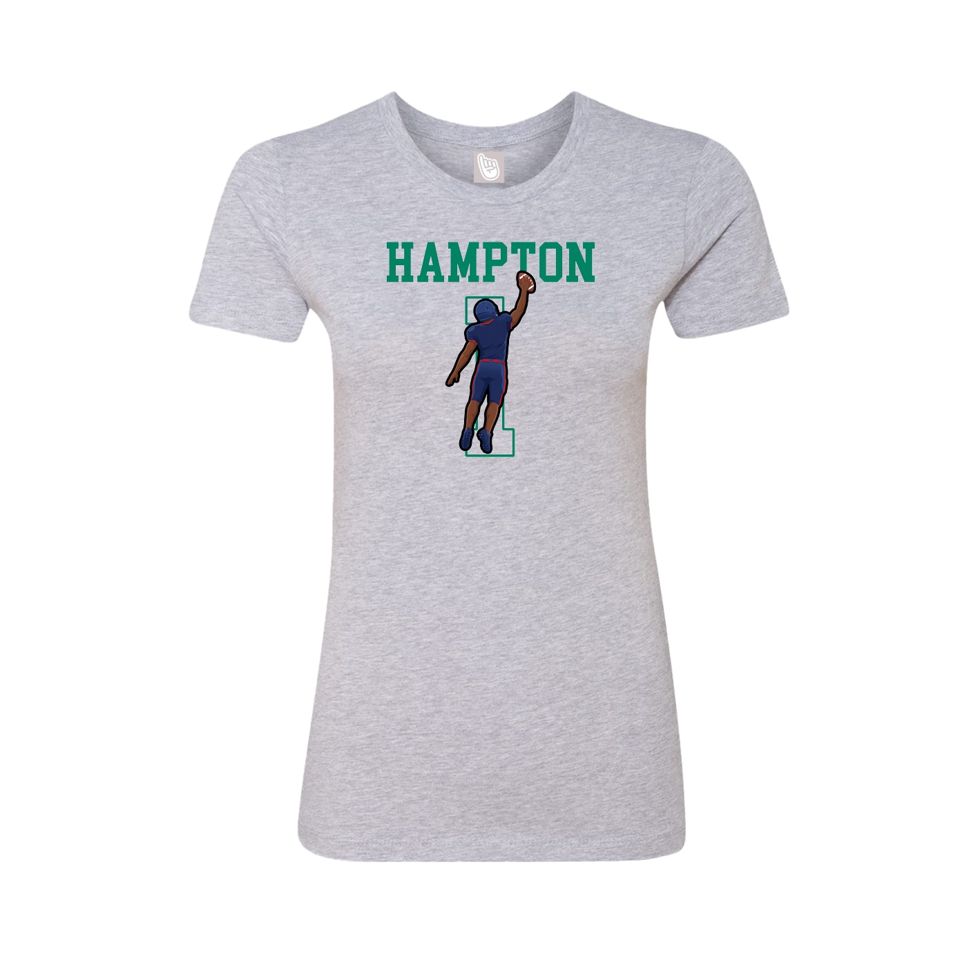 Fitted Women's Tee — Shirsey in Grey