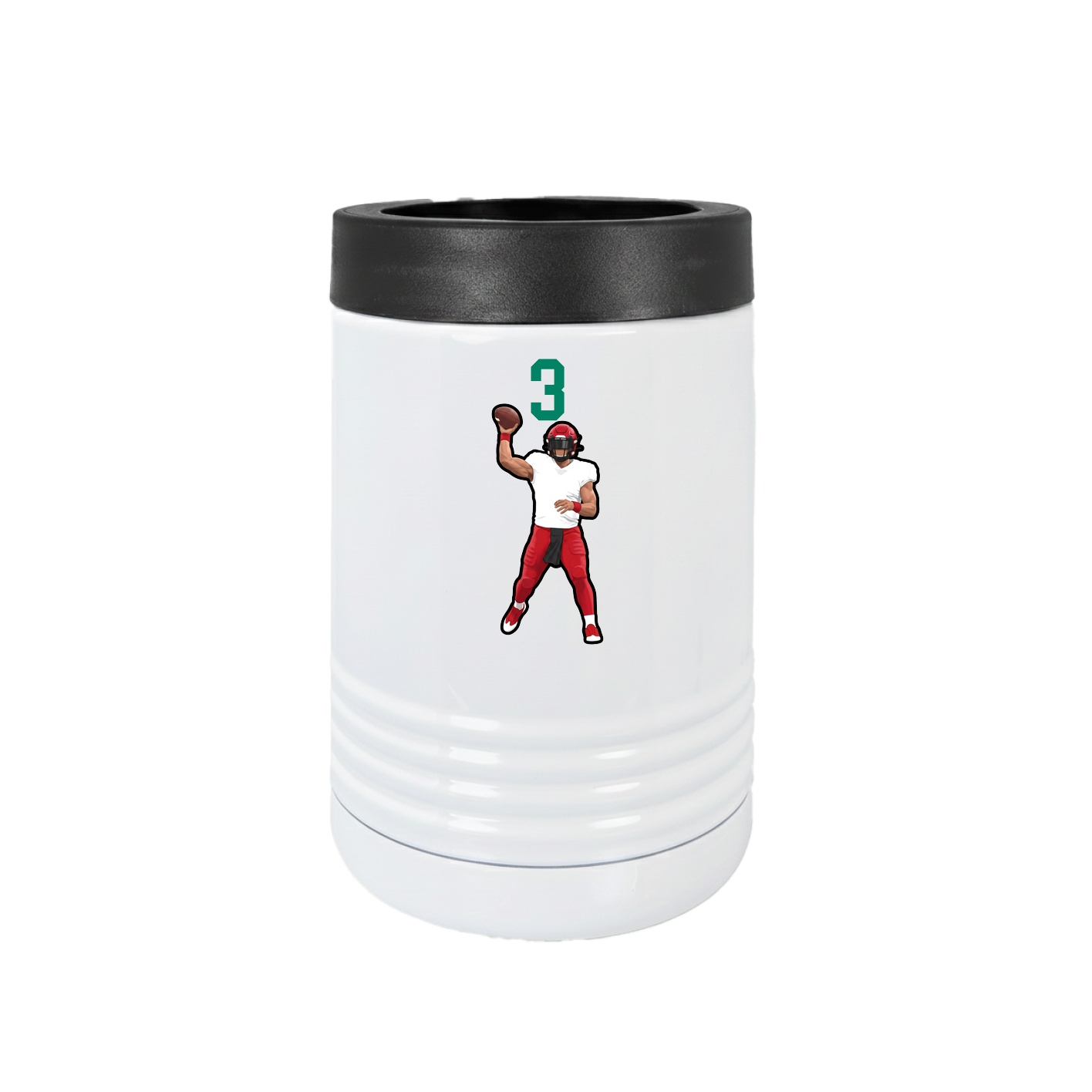 Beverage Holder — Number Top in White