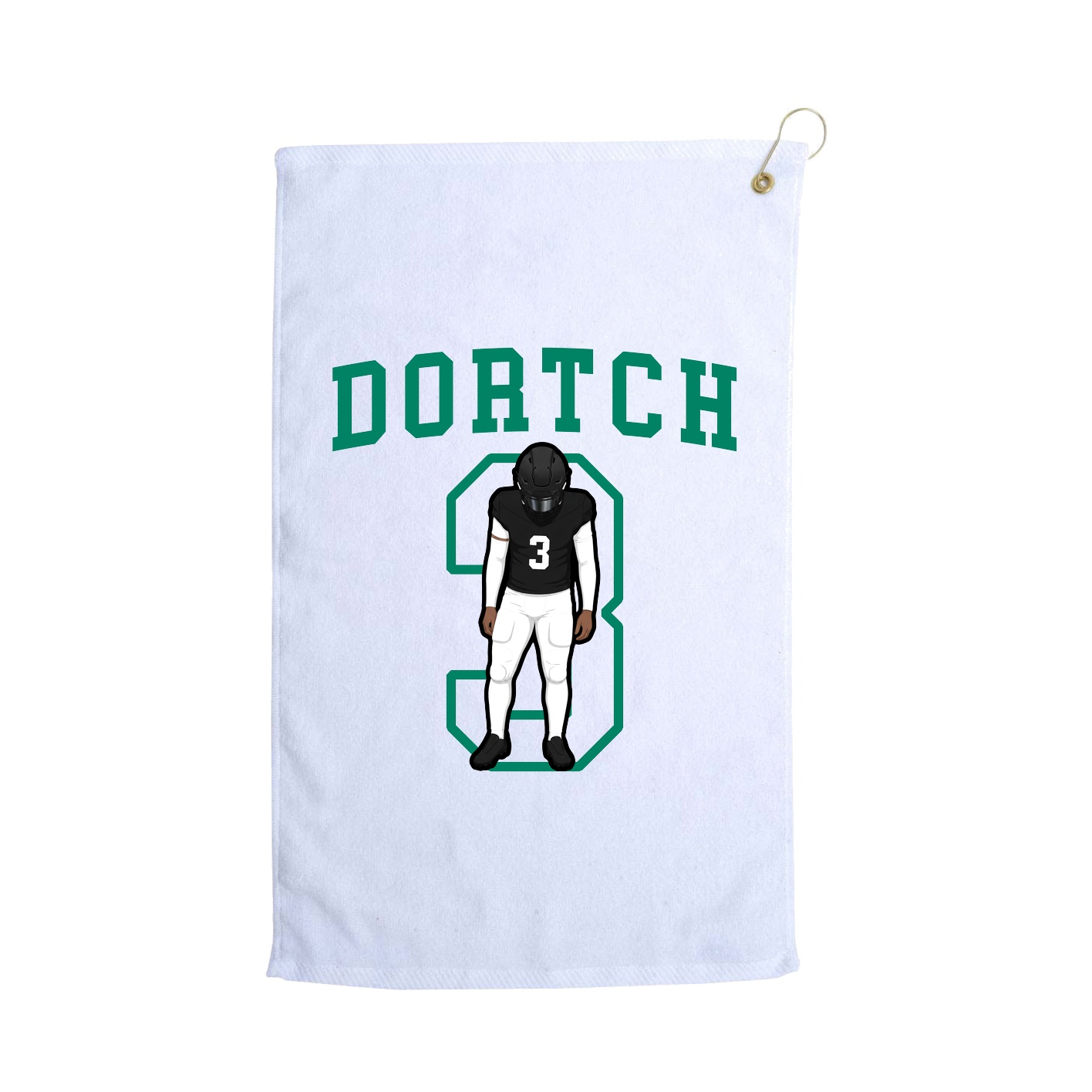 Golf Towel — Shirsey in White