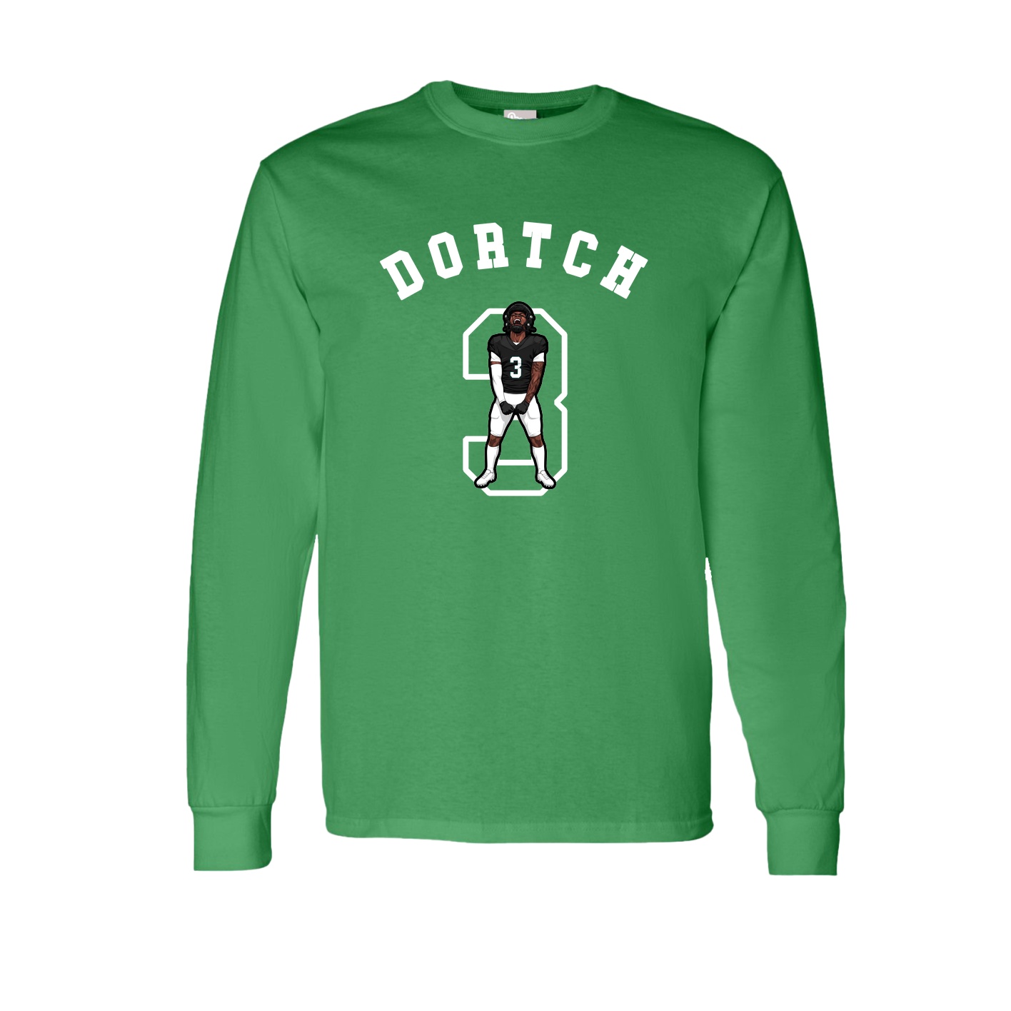 Long Sleeve Tee — Shirsey Arch in Green