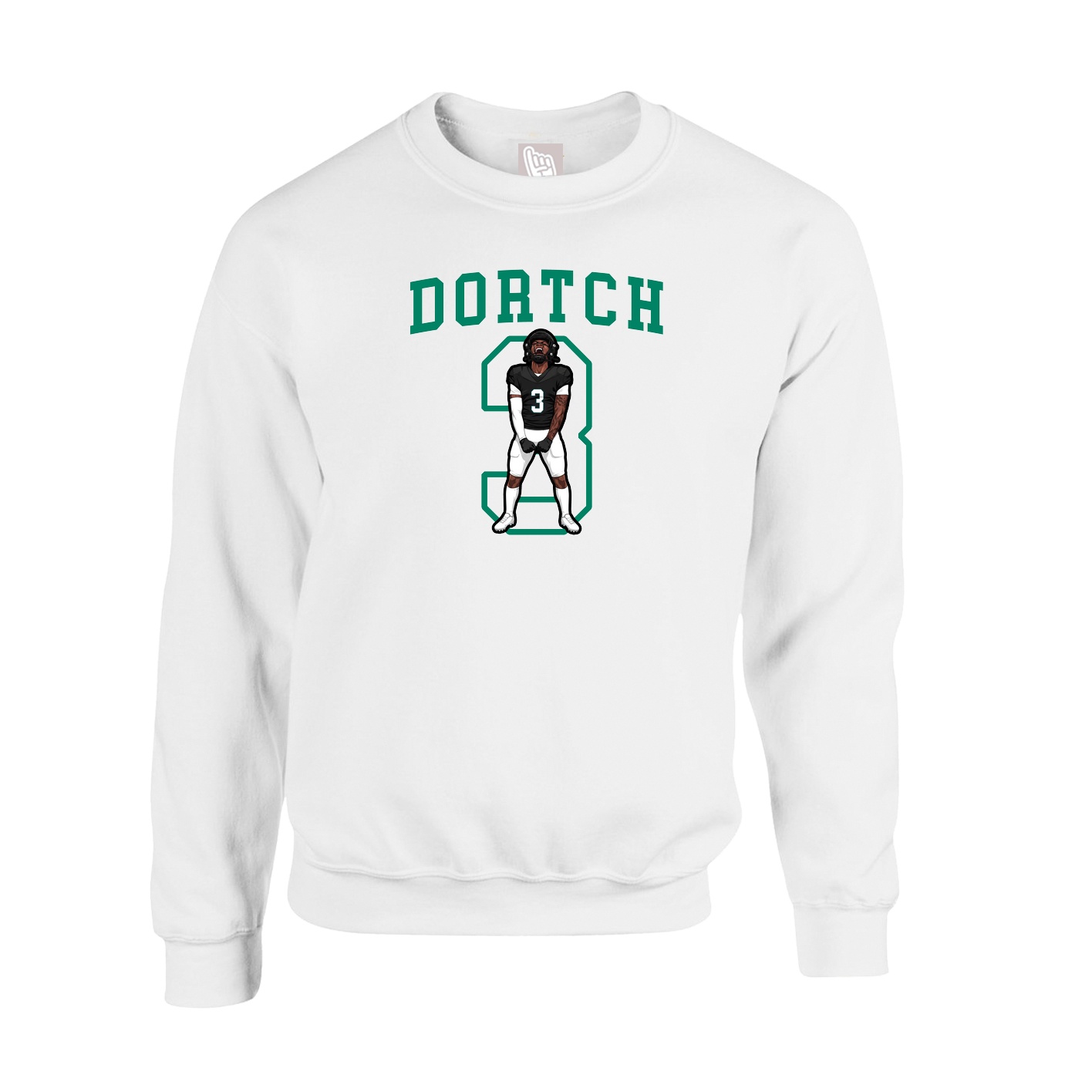 Fleece Crew — Shirsey in White