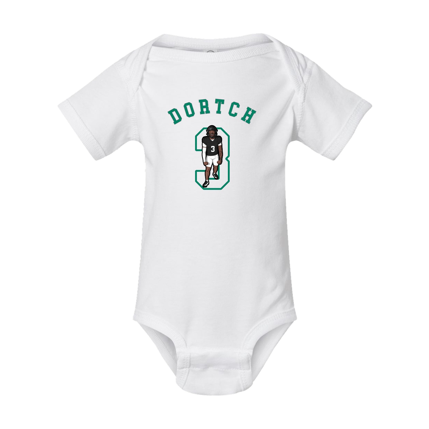 Baby Onesie — Shirsey Arch in White