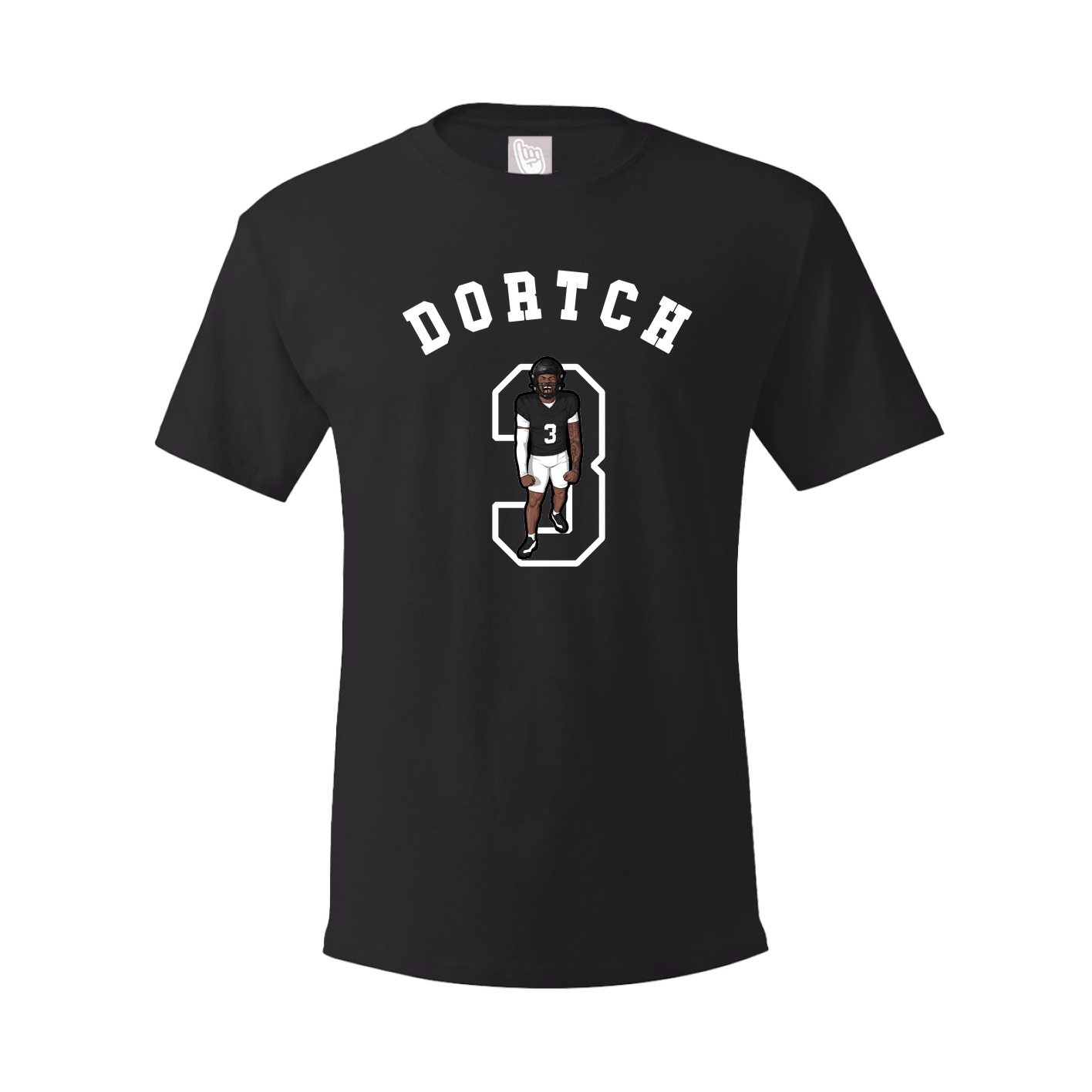 Youth Tee — Shirsey Arch in Black