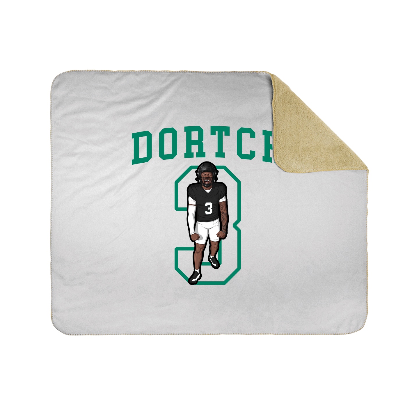 50x60 Sherpa Lined Throw Blanket