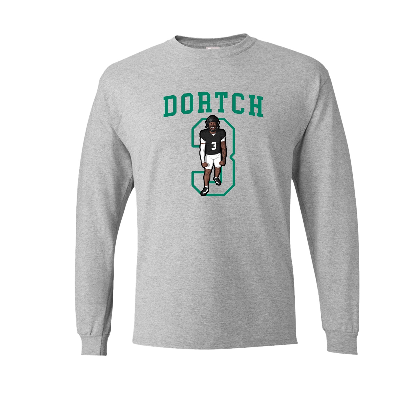 Long Sleeve Tee — Shirsey in Grey