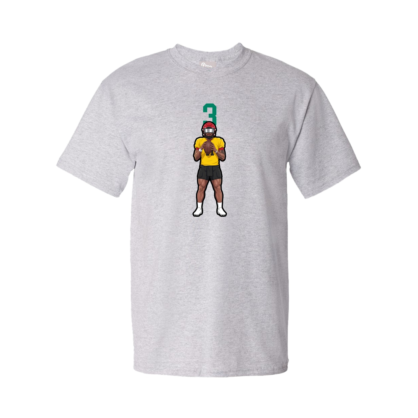 Tee — Number Top in Grey