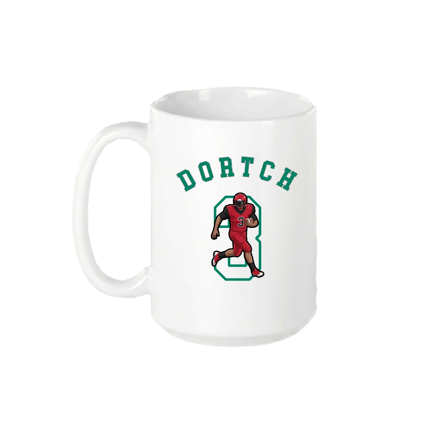 15oz Coffee Mug — Shirsey Arch in White