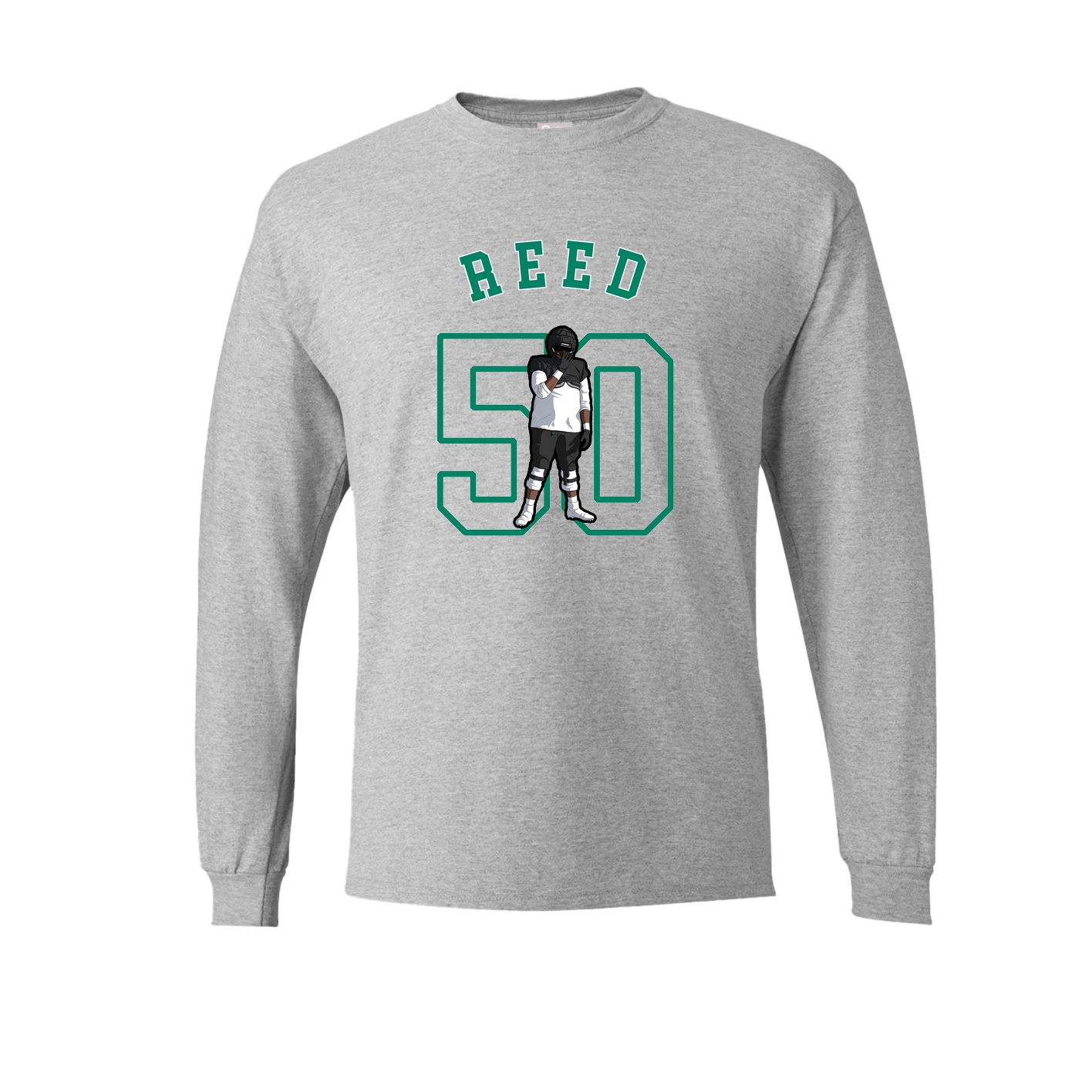 Long Sleeve Tee — Shirsey Arch in Grey