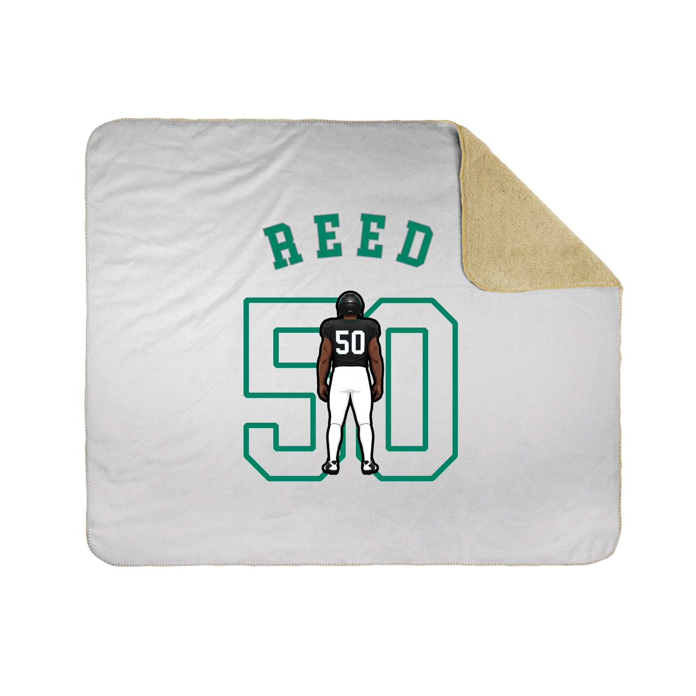 Throw Blanket — Shirsey Arch in White