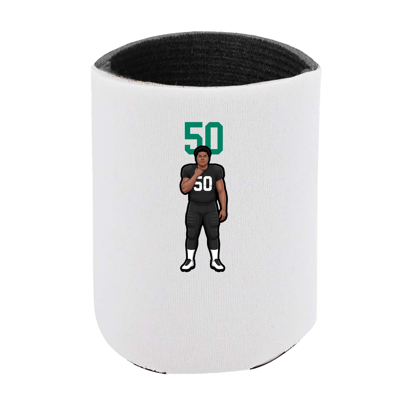 Can Holder — Number Top in White