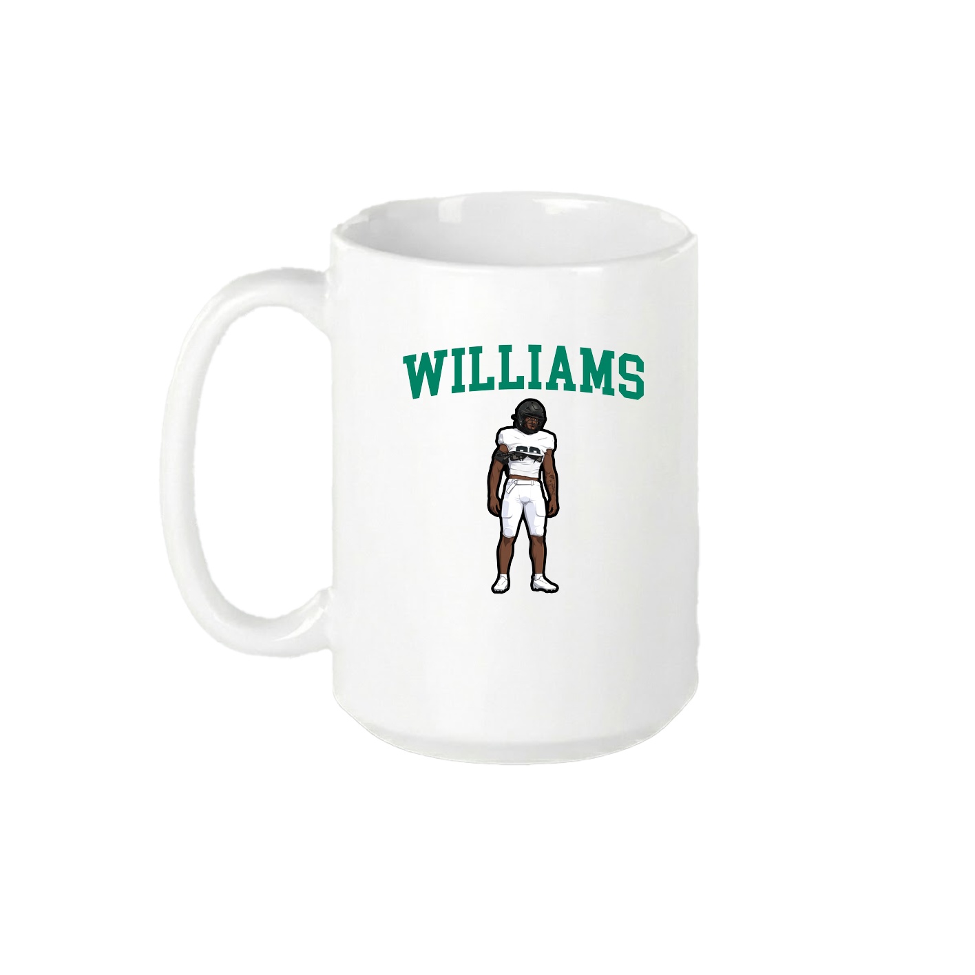15oz Coffee Mug — Shirsey in White