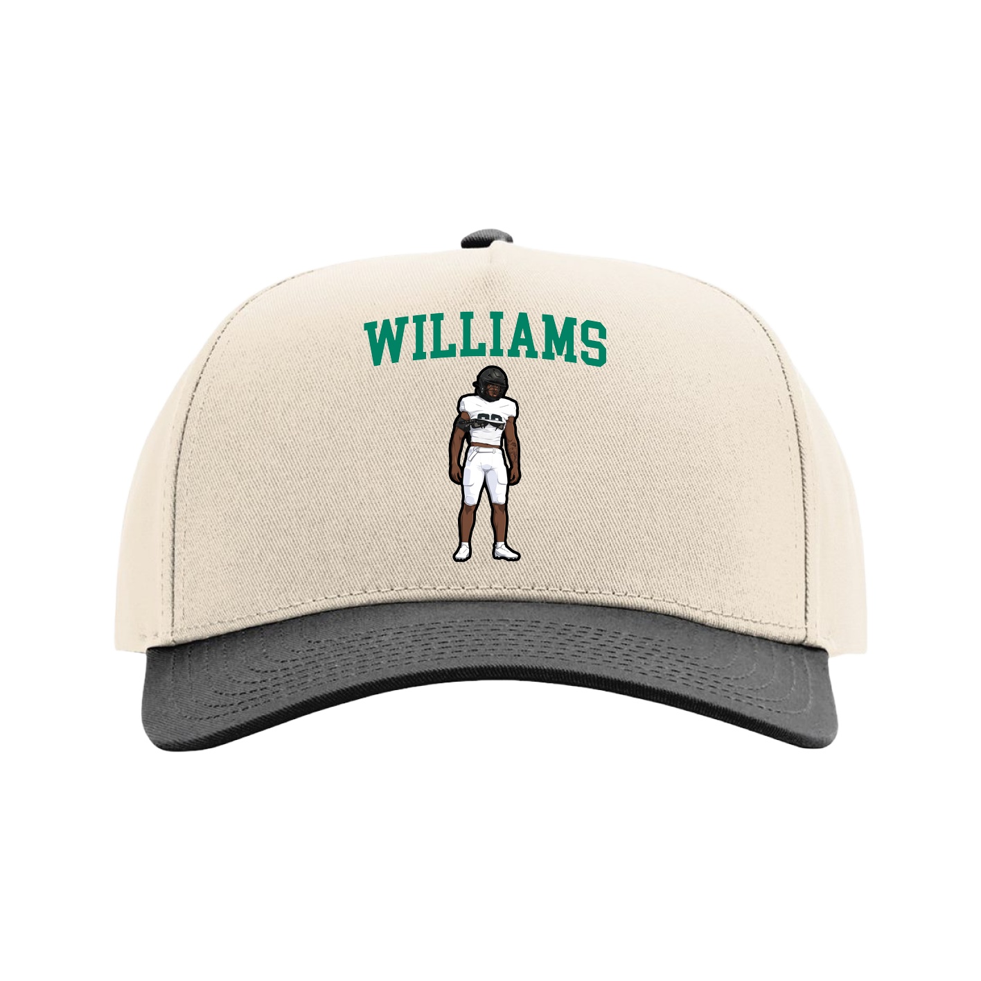 Full Fabric Five-Panel Champ Cap