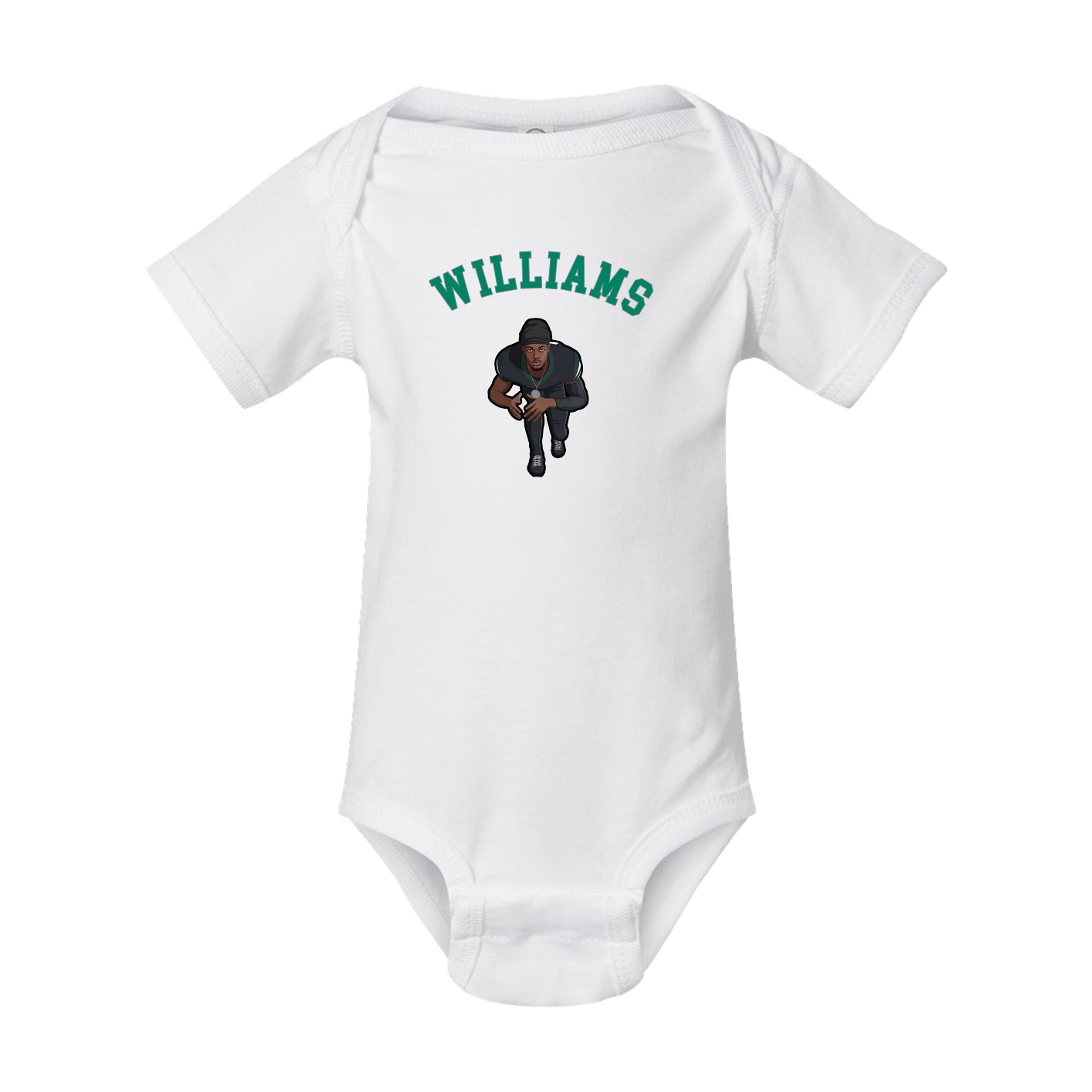 Baby Onesie — Shirsey Arch in White