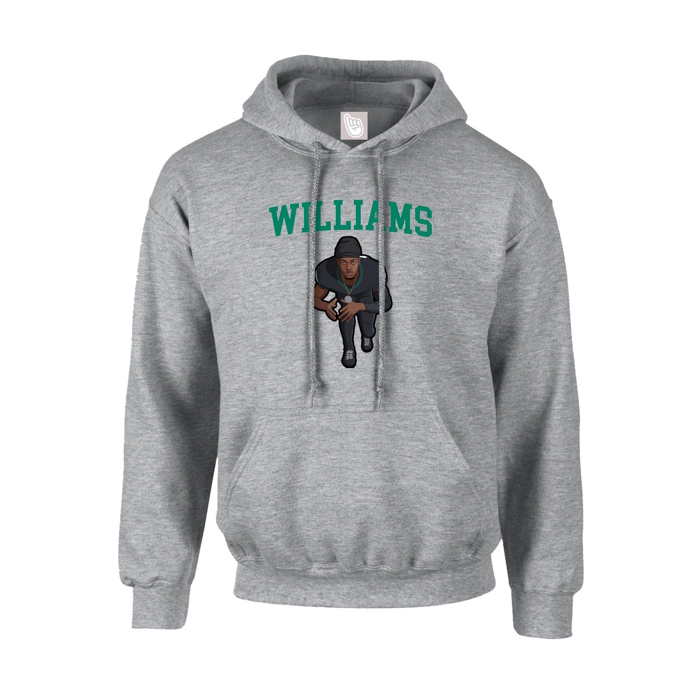 Hoodie — Shirsey in Grey
