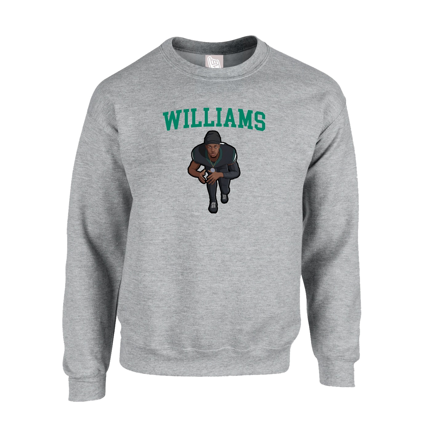 Fleece Crew — Shirsey in Grey